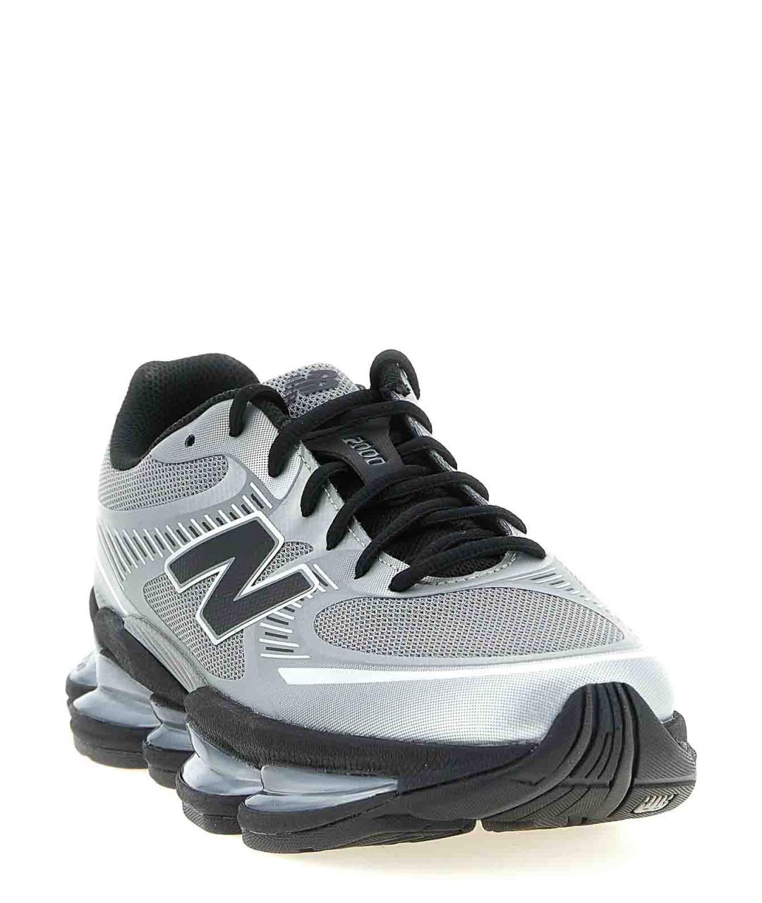 NEW BALANCE Серые низкие кроссовки / кеды, фото 2