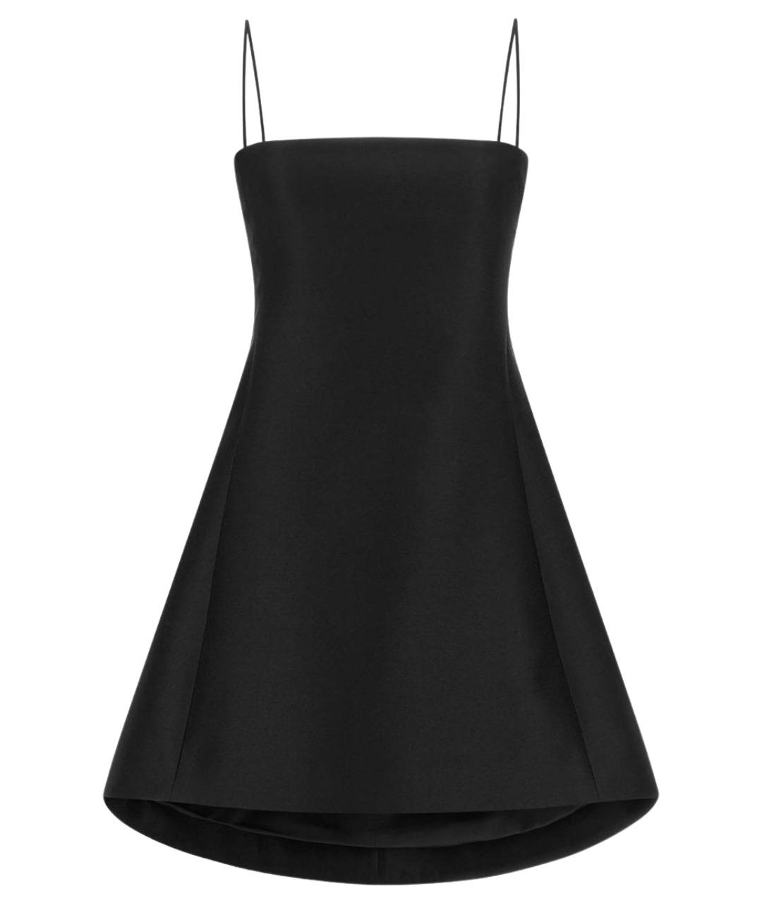 BALENCIAGA Черное шерстяное платье, фото 1