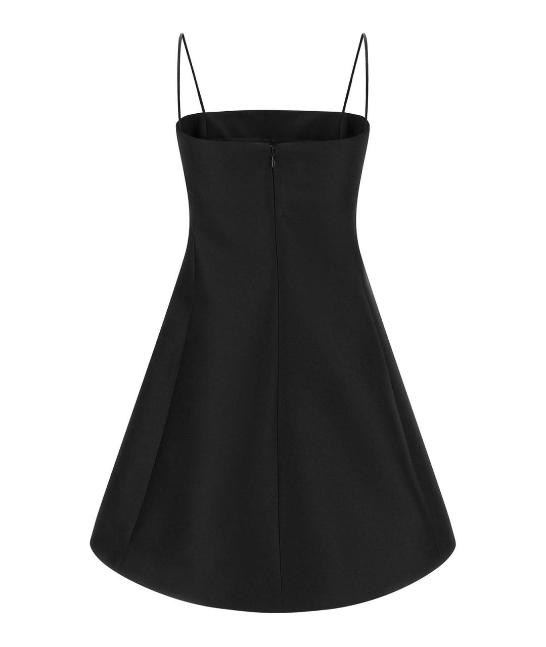 BALENCIAGA Черное шерстяное платье, фото 2