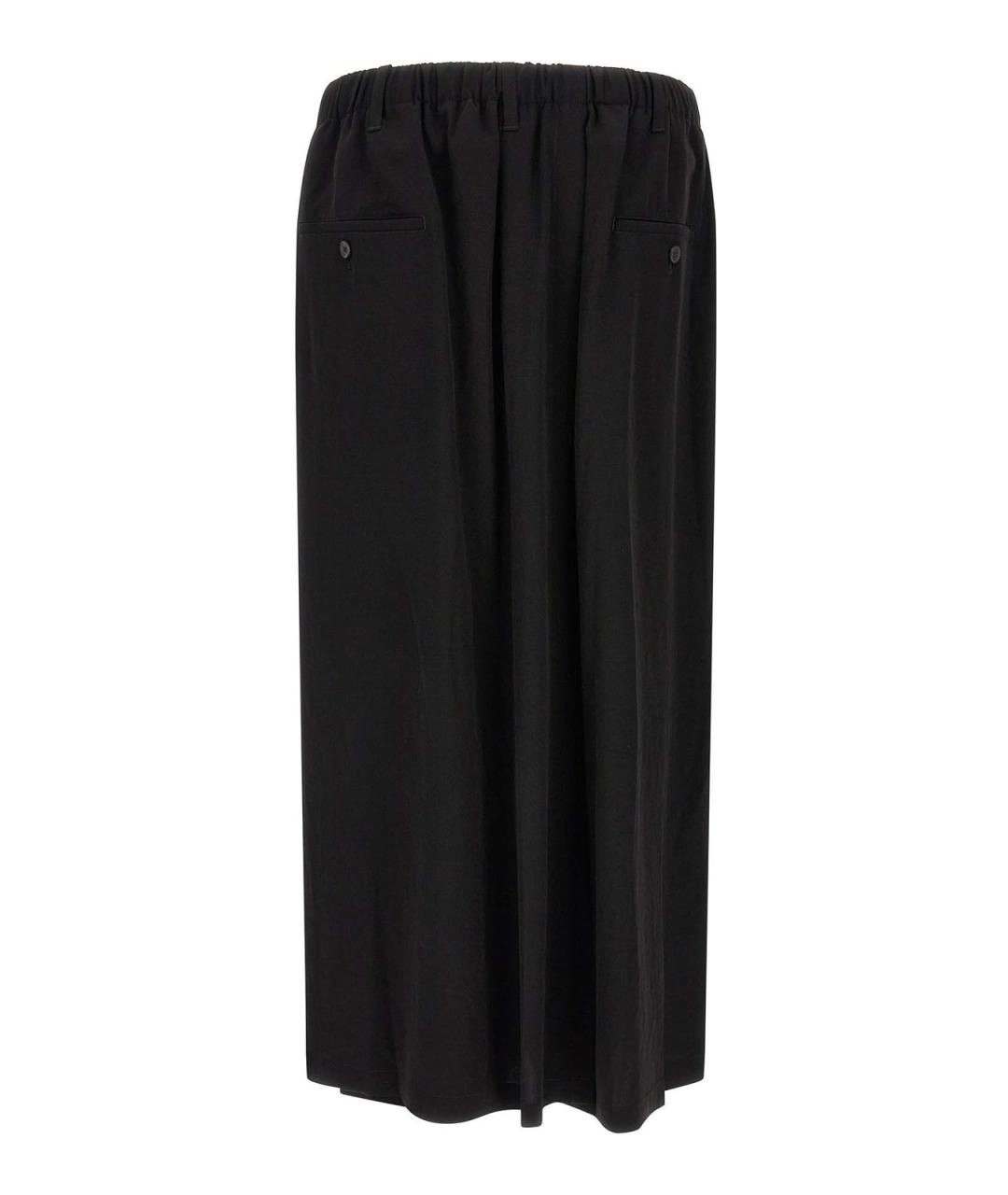 YOHJI YAMAMOTO Черные повседневные брюки, фото 2