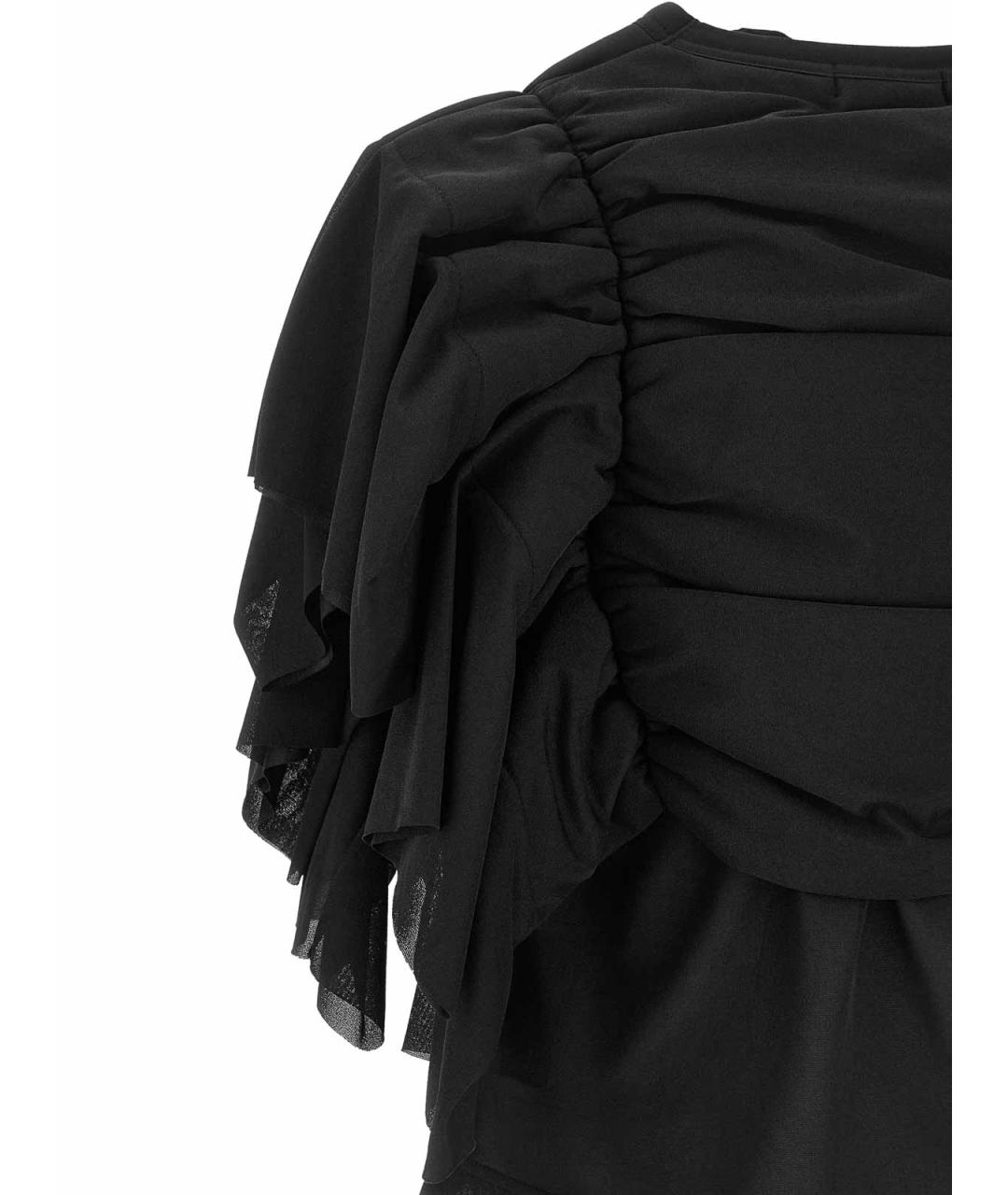 COMME DES GARÇONS Черная блузы, фото 4