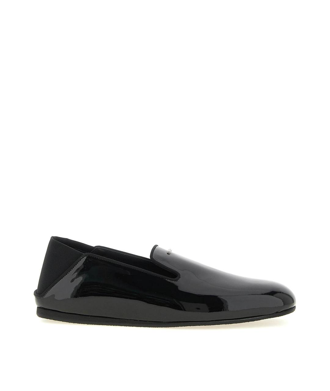 GIUSEPPE ZANOTTI DESIGN Черные кожаные лоферы, фото 1
