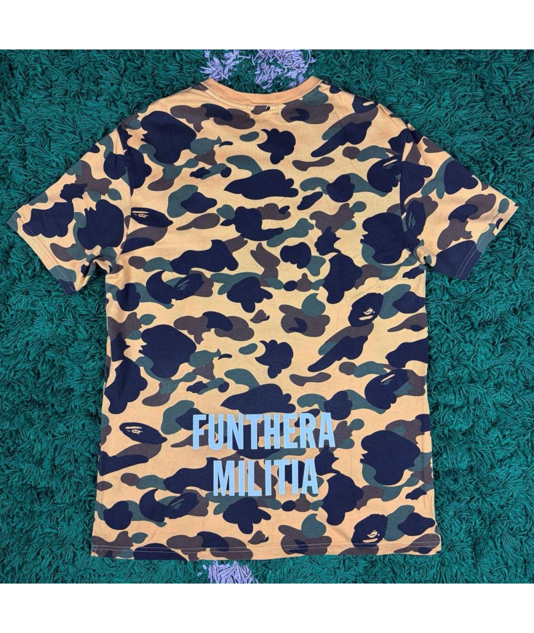 BAPE Мульти хлопковая футболка, фото 2
