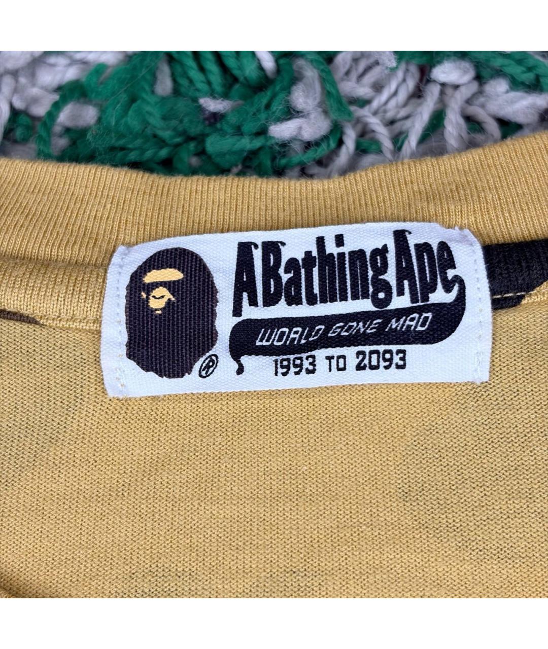 BAPE Мульти хлопковая футболка, фото 3