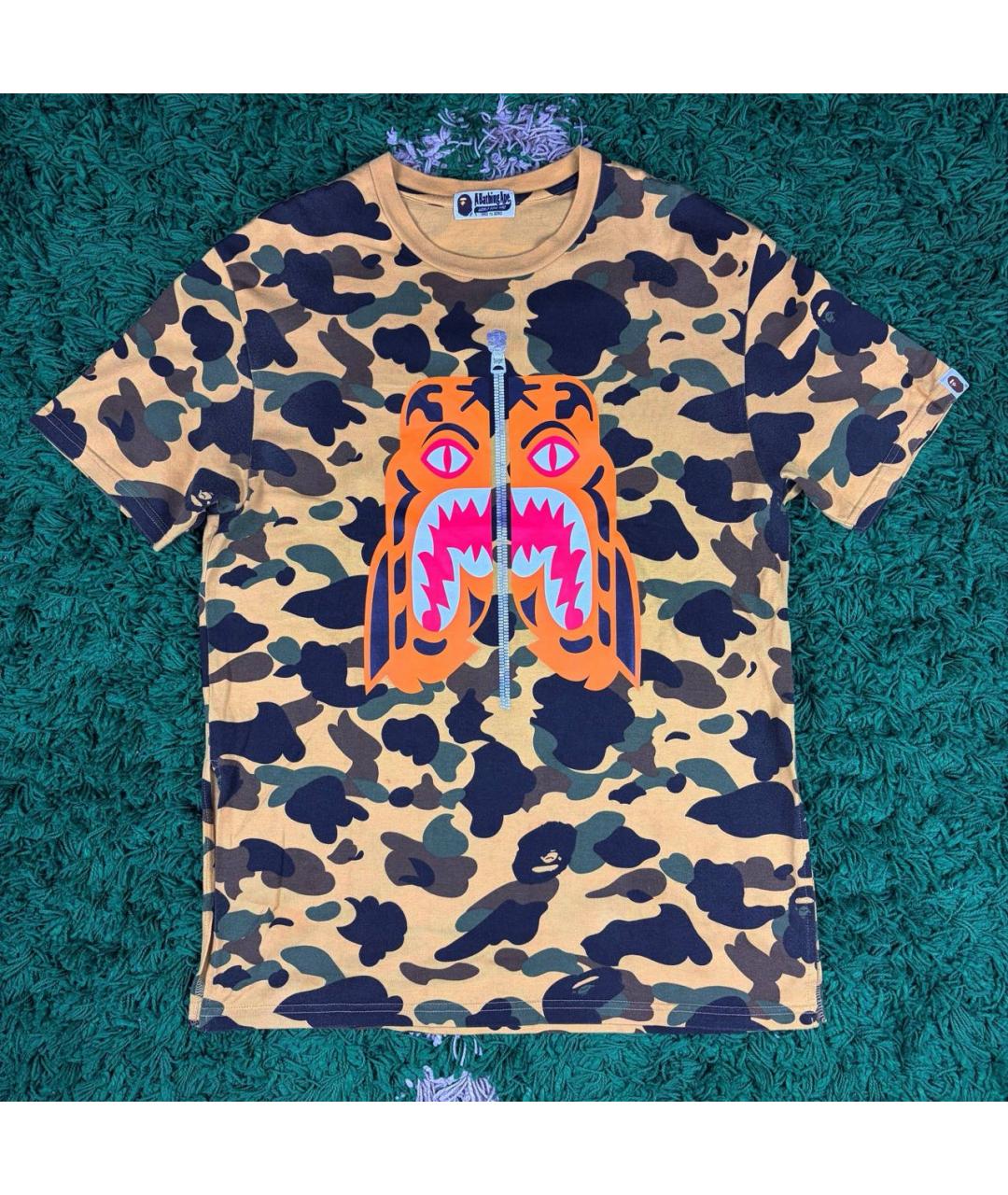 BAPE Мульти хлопковая футболка, фото 7