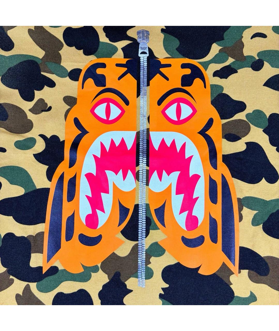 BAPE Мульти хлопковая футболка, фото 4