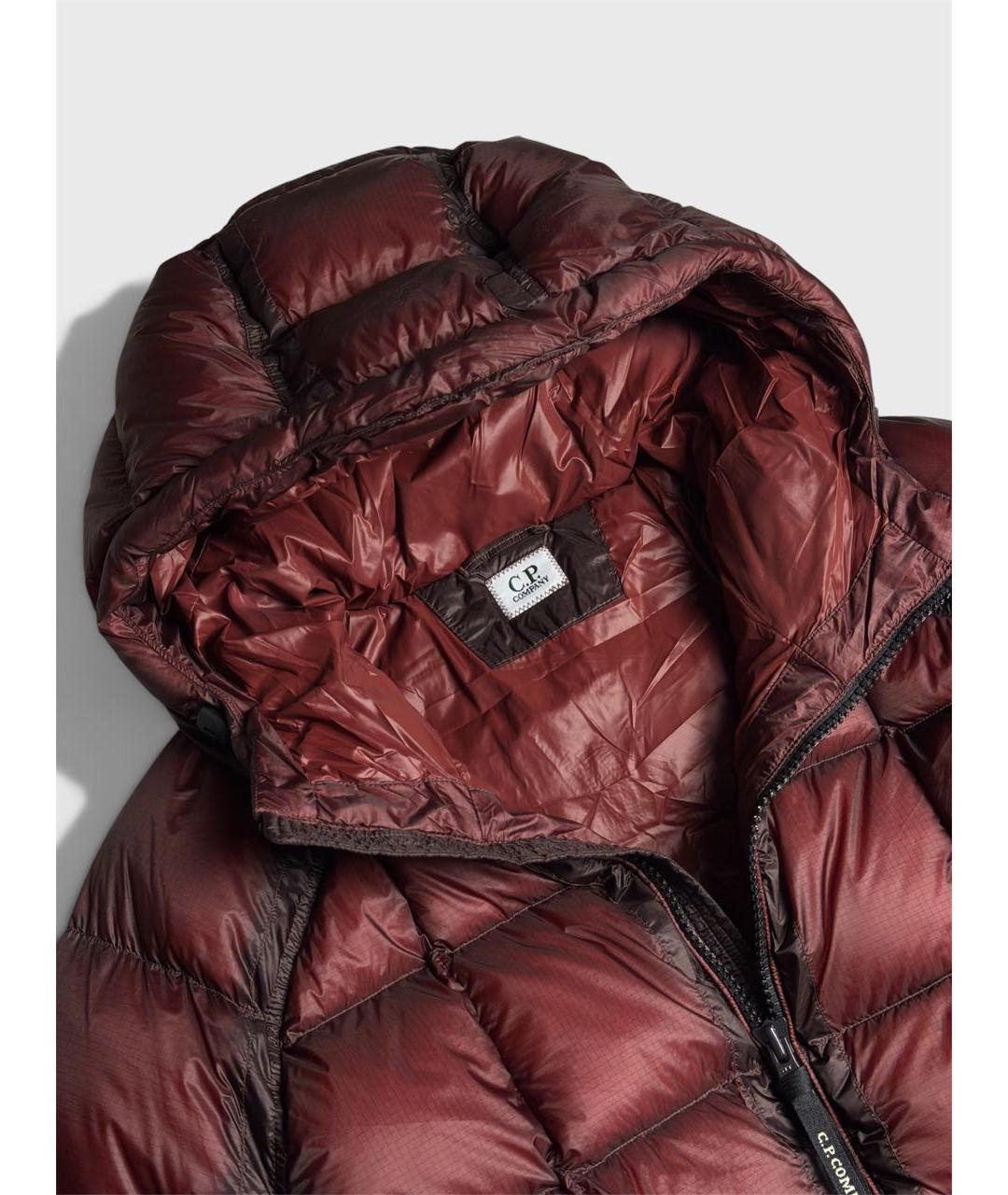 CP COMPANY Бордовая полиамидовая куртка, фото 3