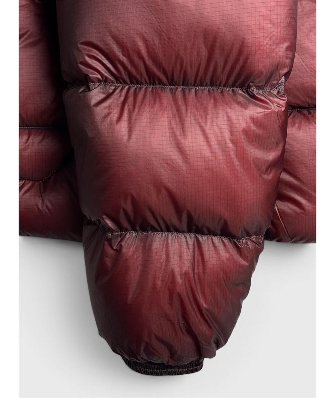 CP COMPANY Бордовая полиамидовая куртка, фото 4