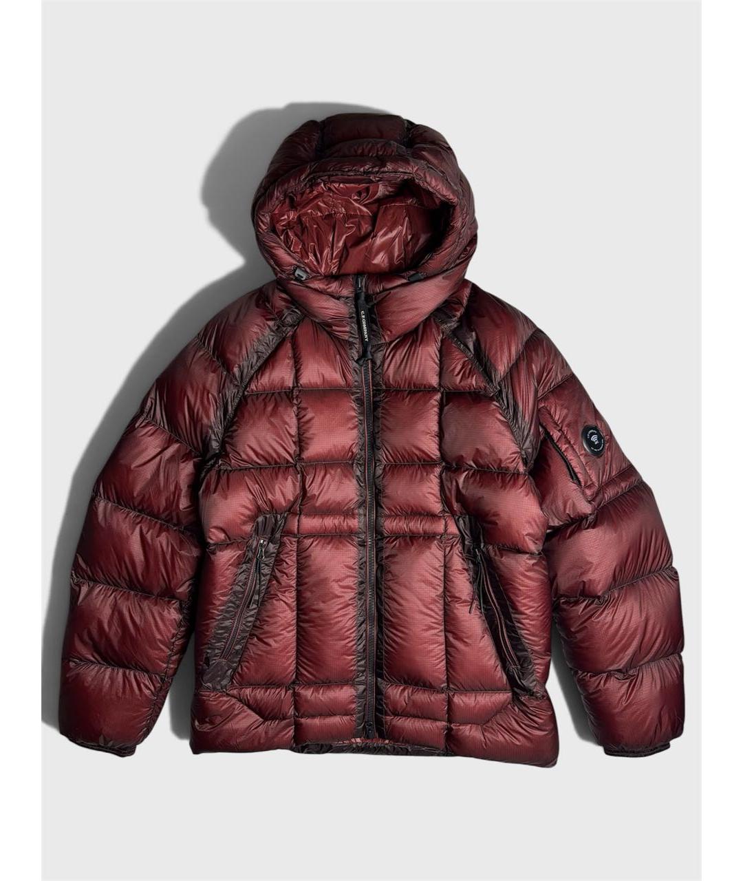CP COMPANY Бордовая полиамидовая куртка, фото 6