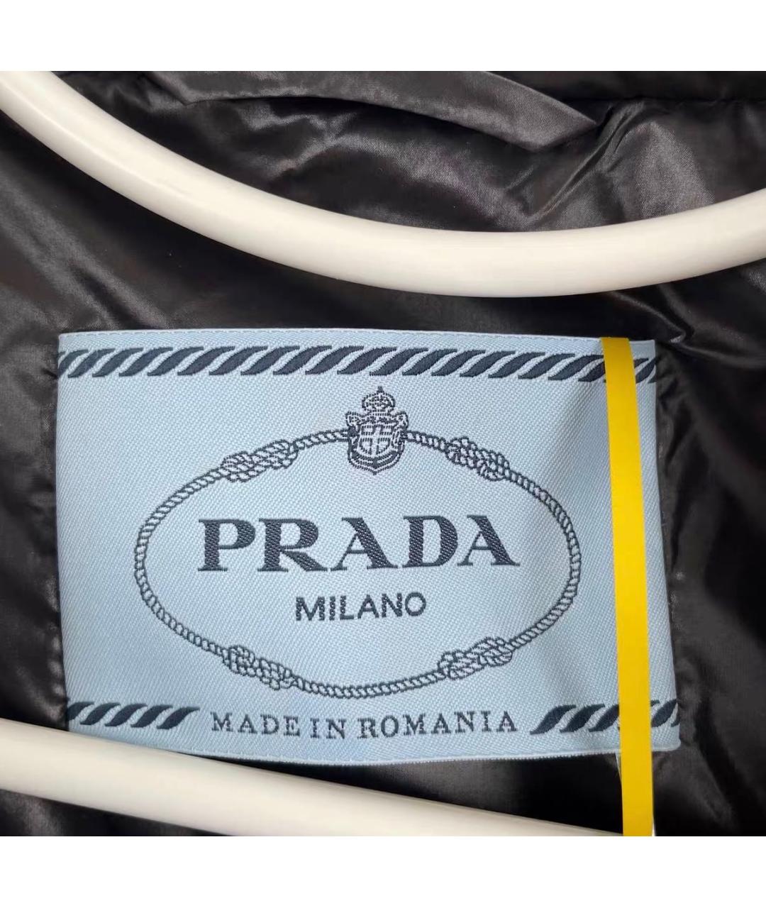 PRADA Черный пуховик, фото 3