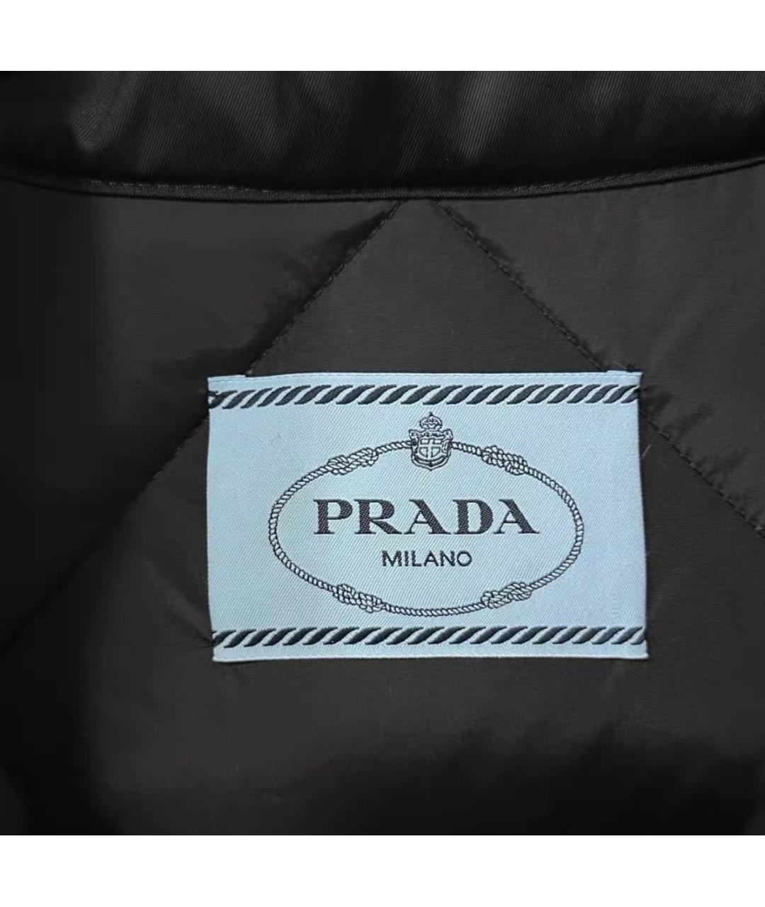 PRADA Черный пуховик, фото 4