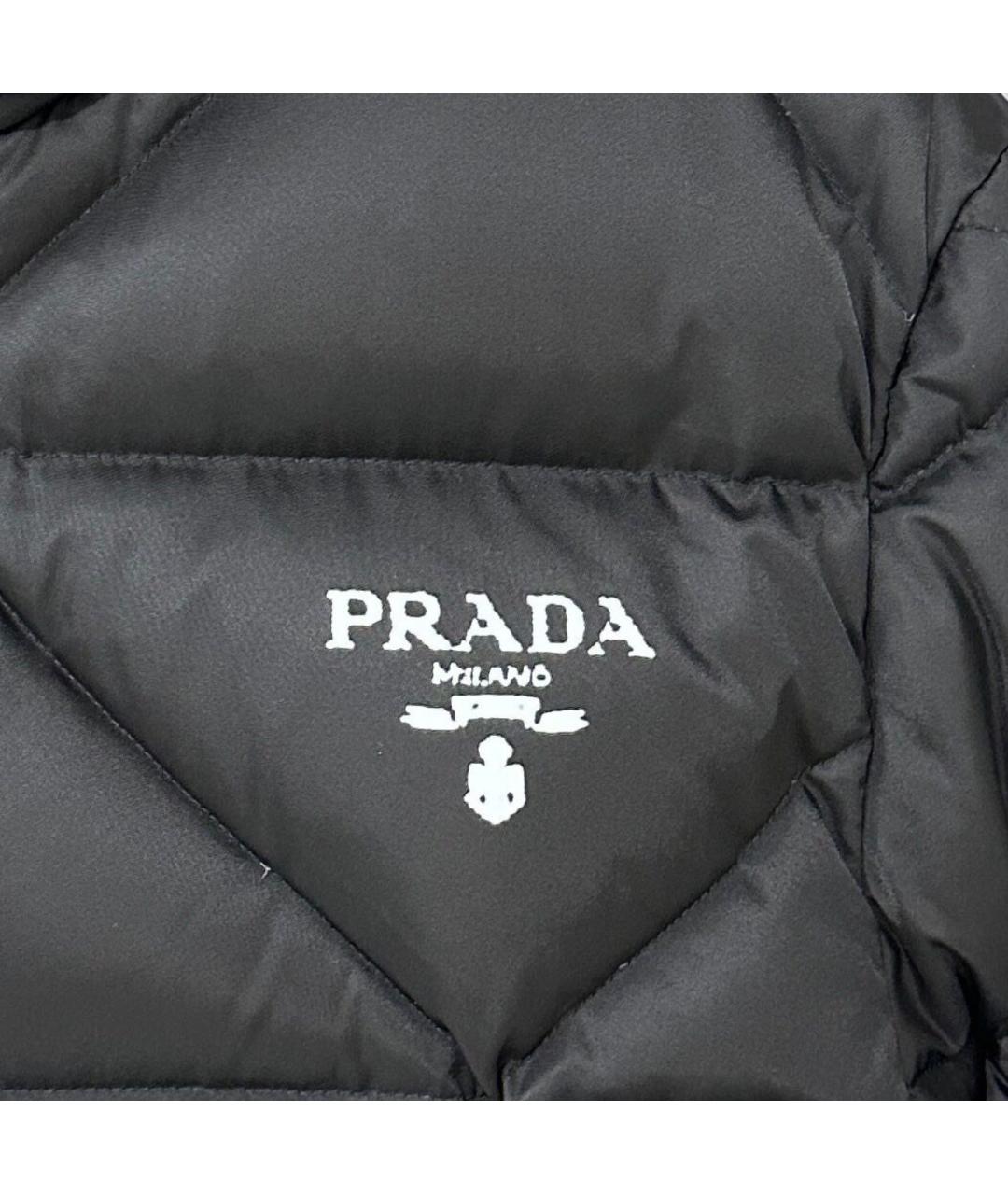 PRADA Черный пуховик, фото 2
