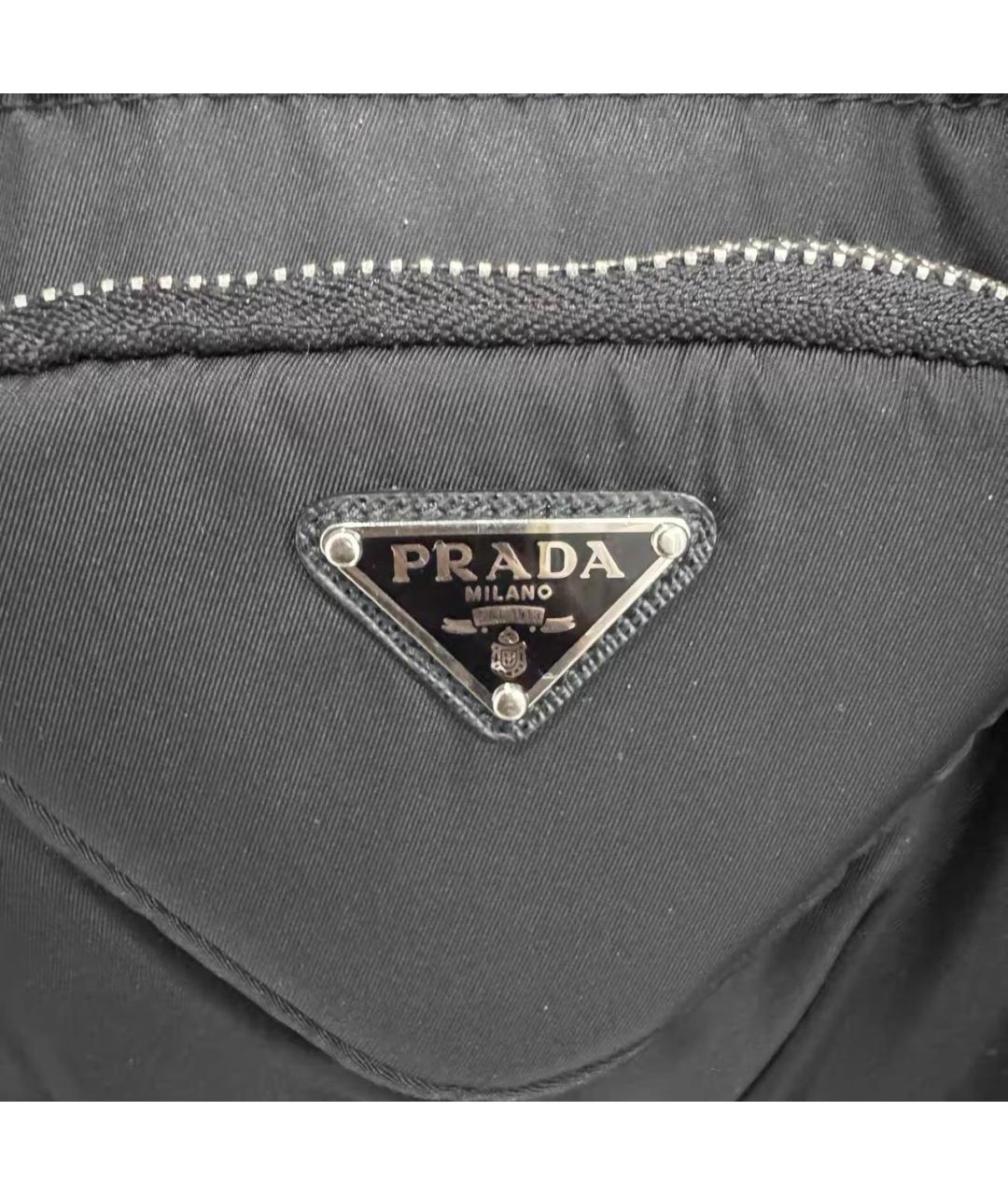 PRADA Черный пуховик, фото 4