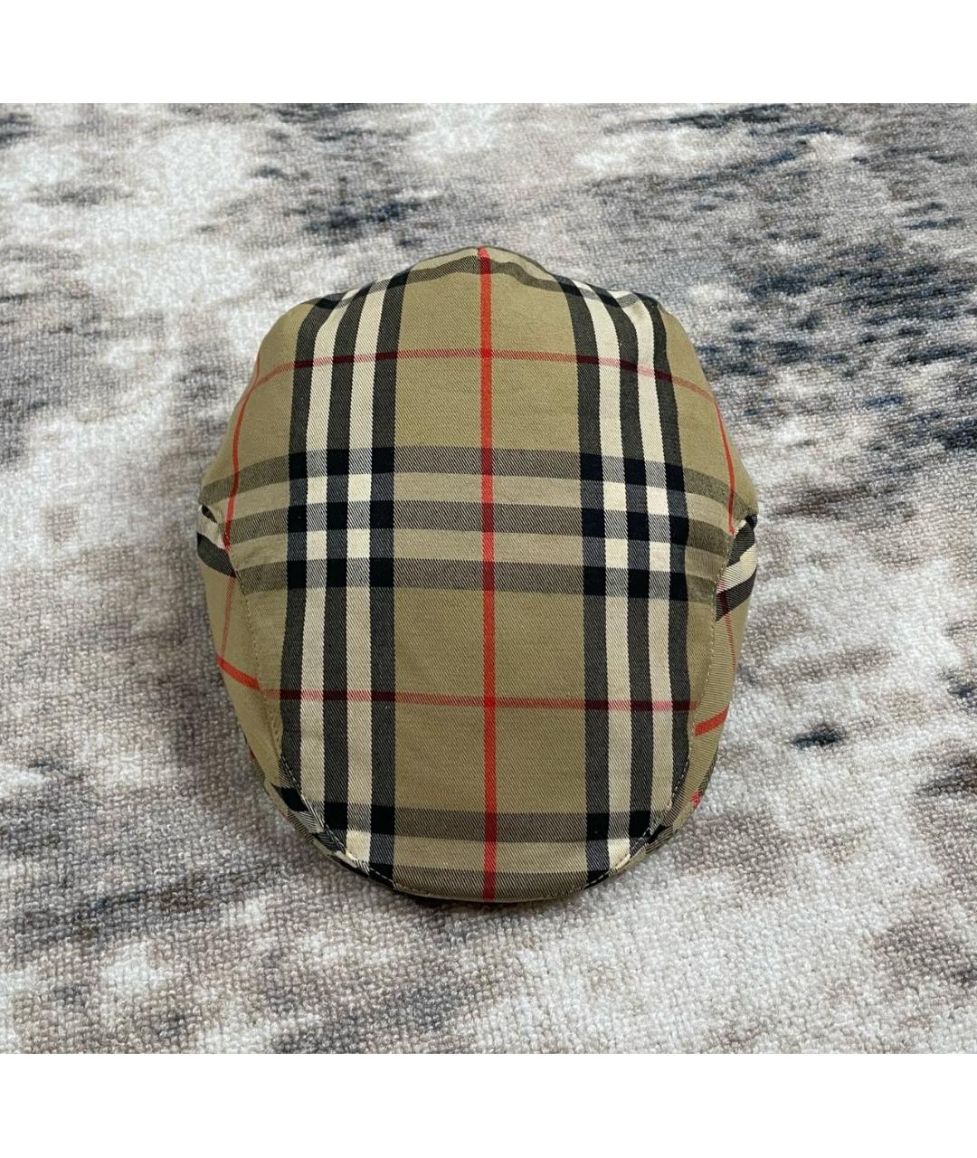 BURBERRY Бежевая хлопковая кепка/бейсболка, фото 3