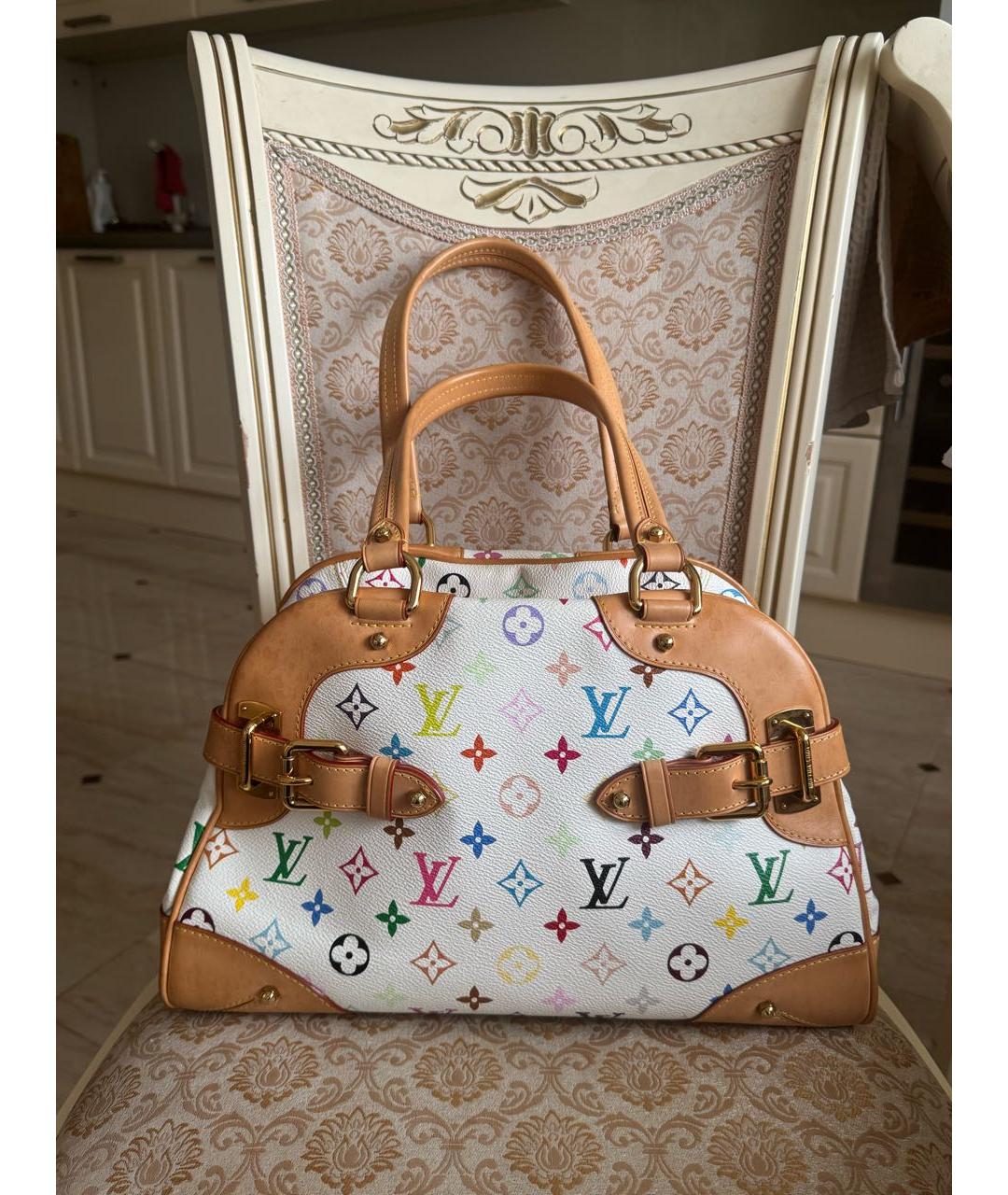 LOUIS VUITTON Мульти кожаная сумка с короткими ручками, фото 5