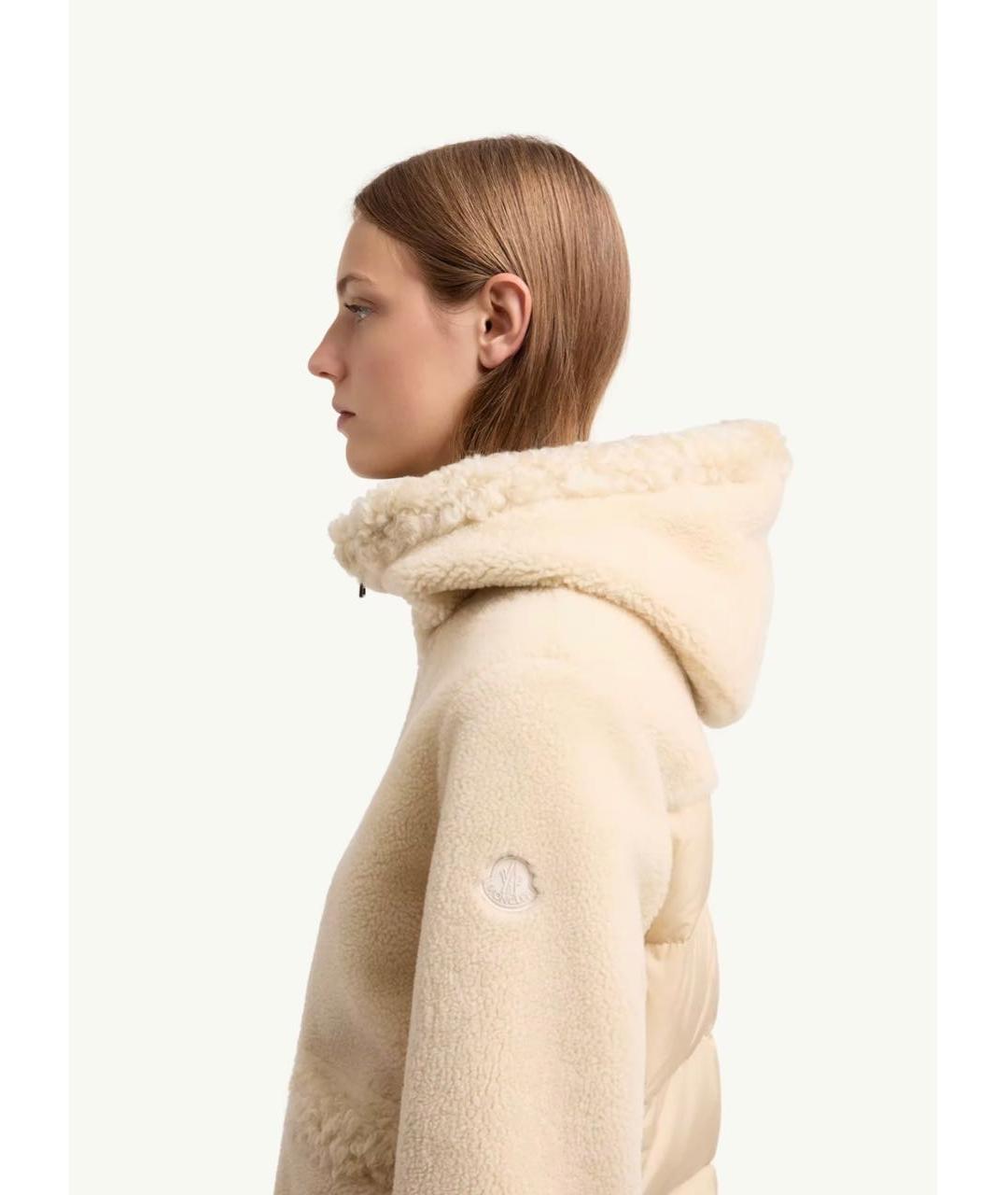 MONCLER Бежевая куртка, фото 3