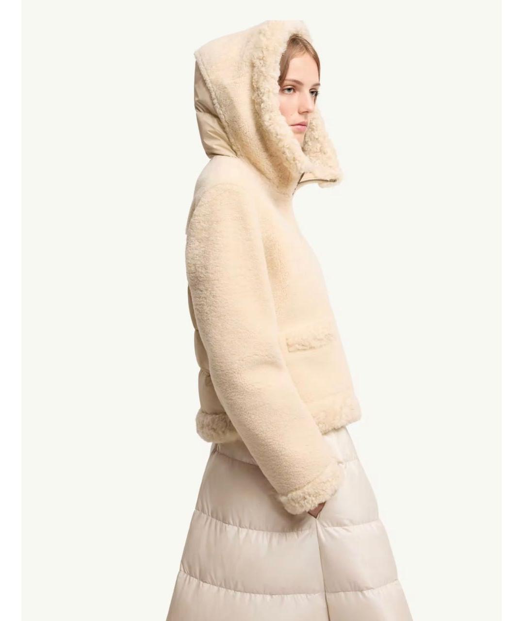 MONCLER Бежевая куртка, фото 6
