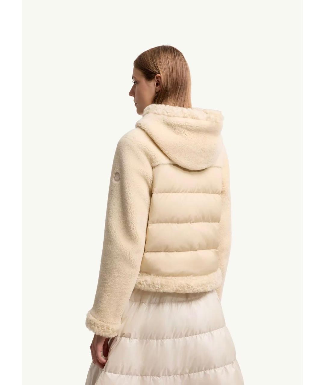 MONCLER Бежевая куртка, фото 5