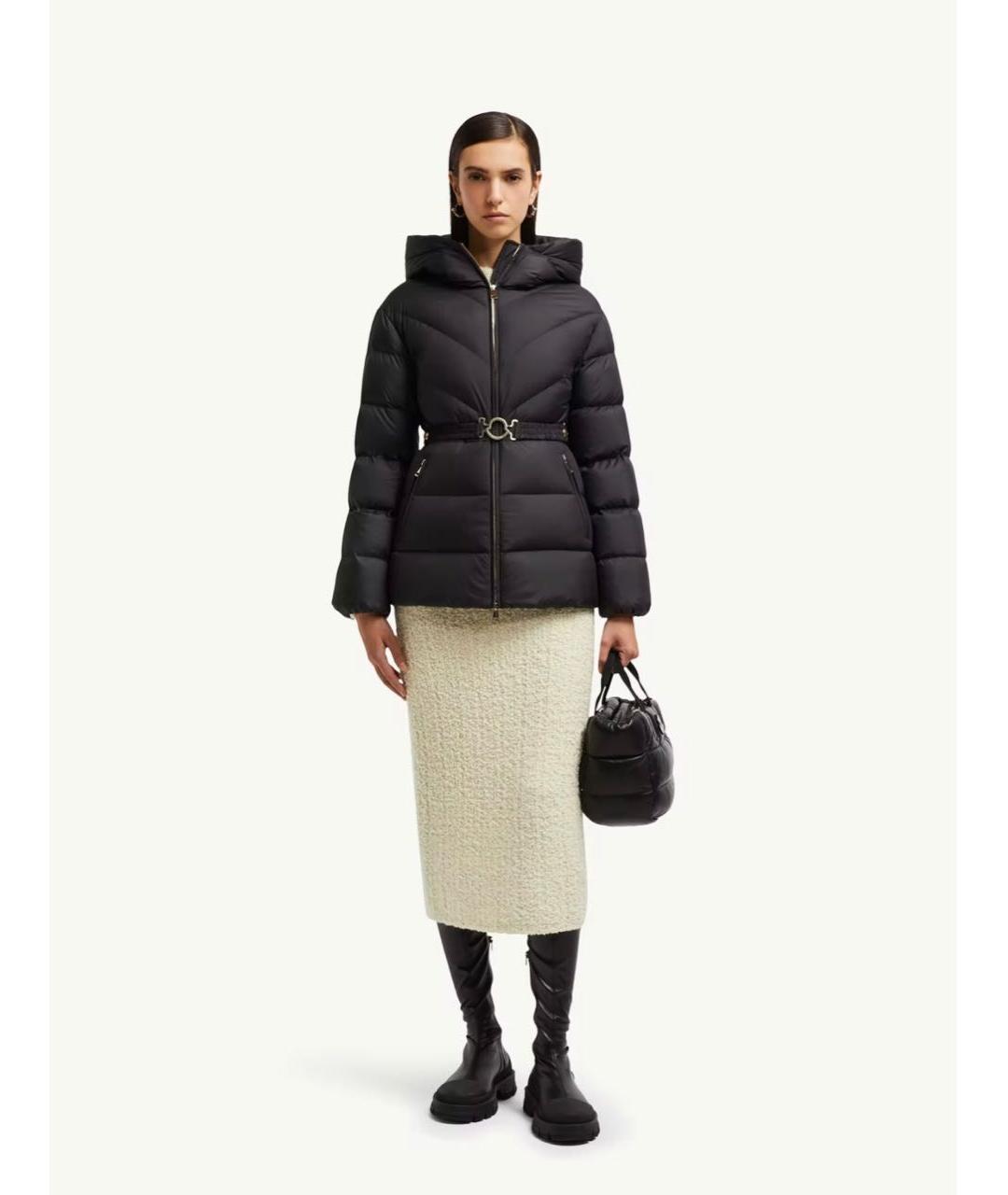 MONCLER Черная куртка, фото 2