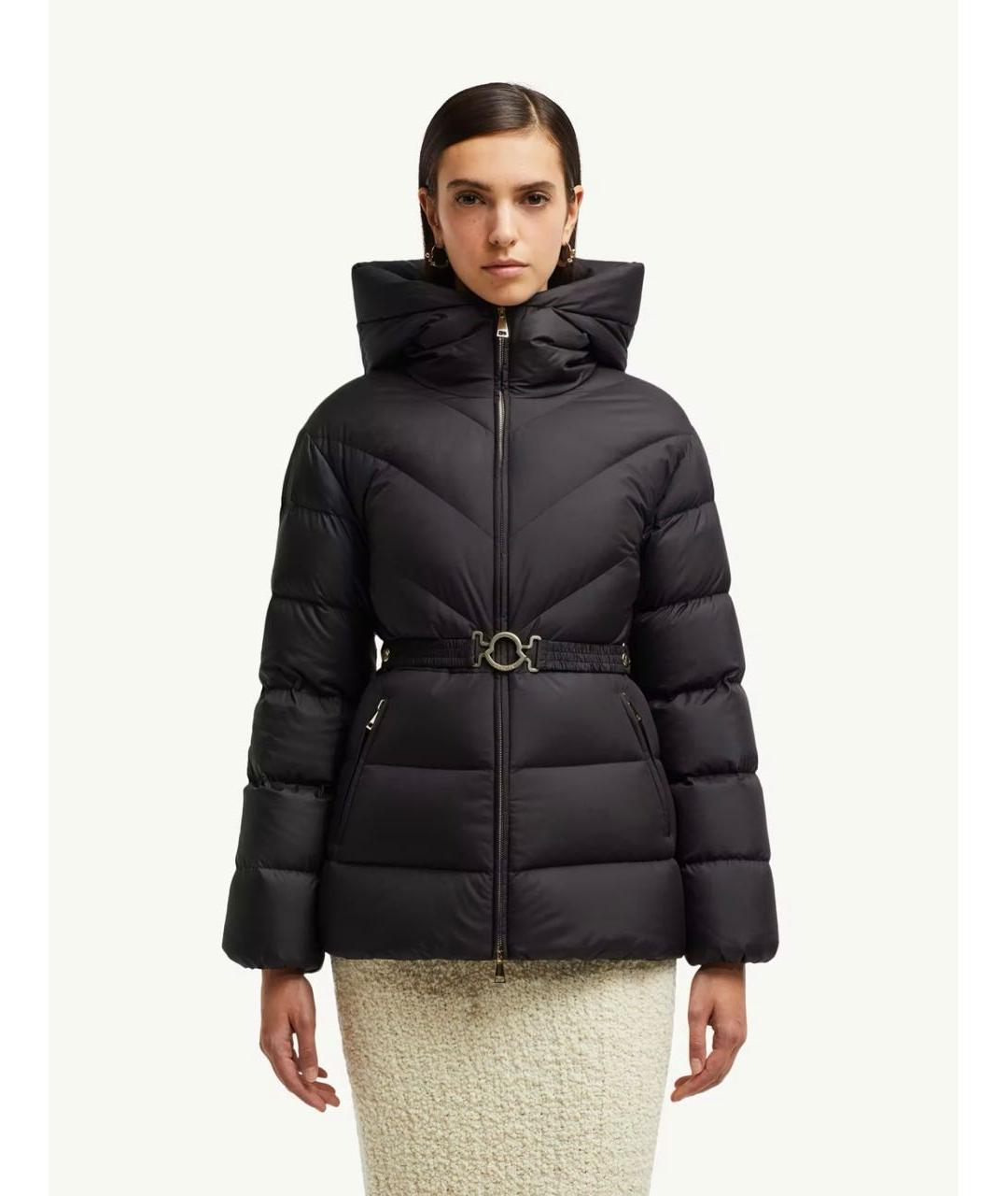 MONCLER Черная куртка, фото 4