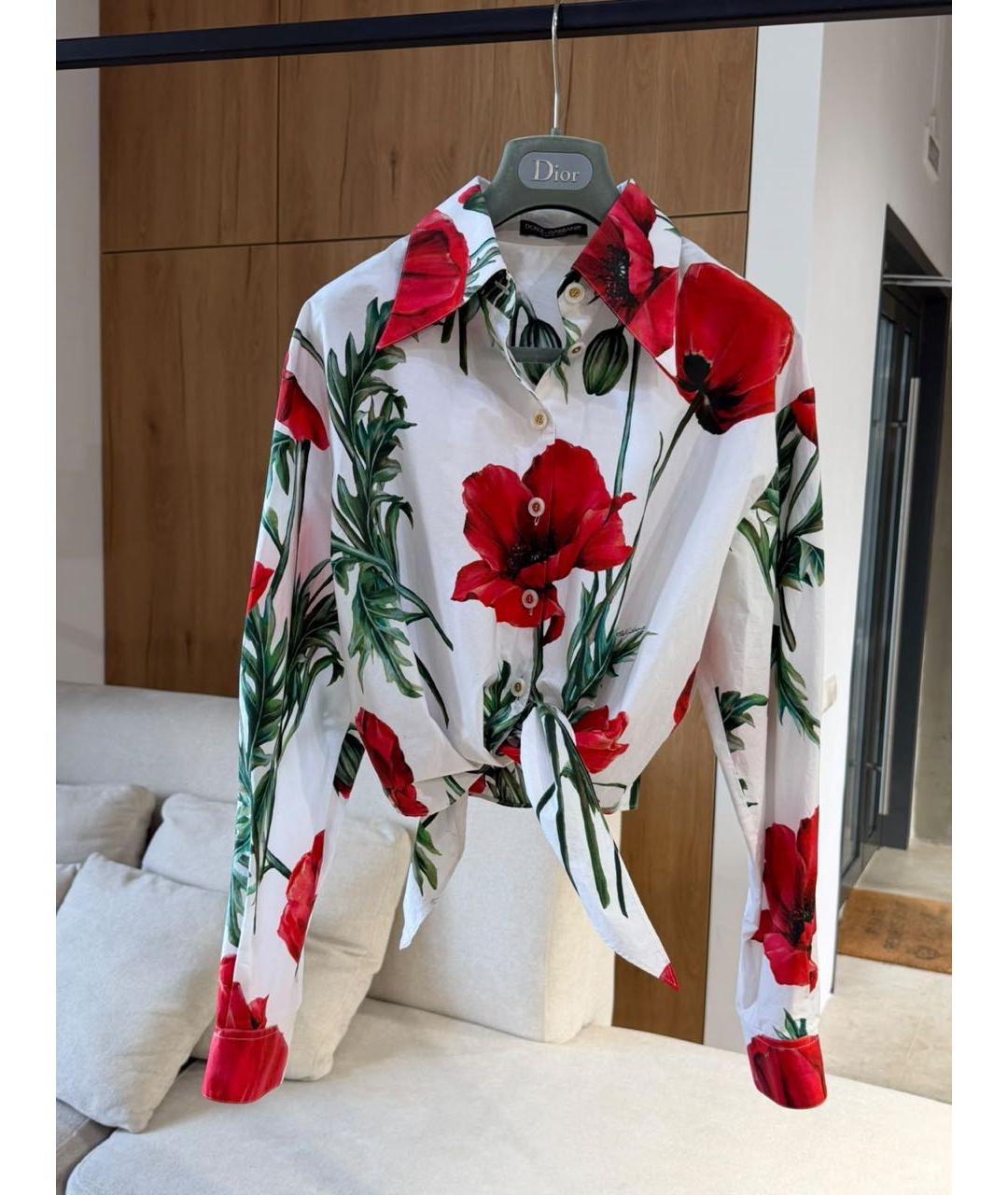 DOLCE&GABBANA Мульти рубашка, фото 3
