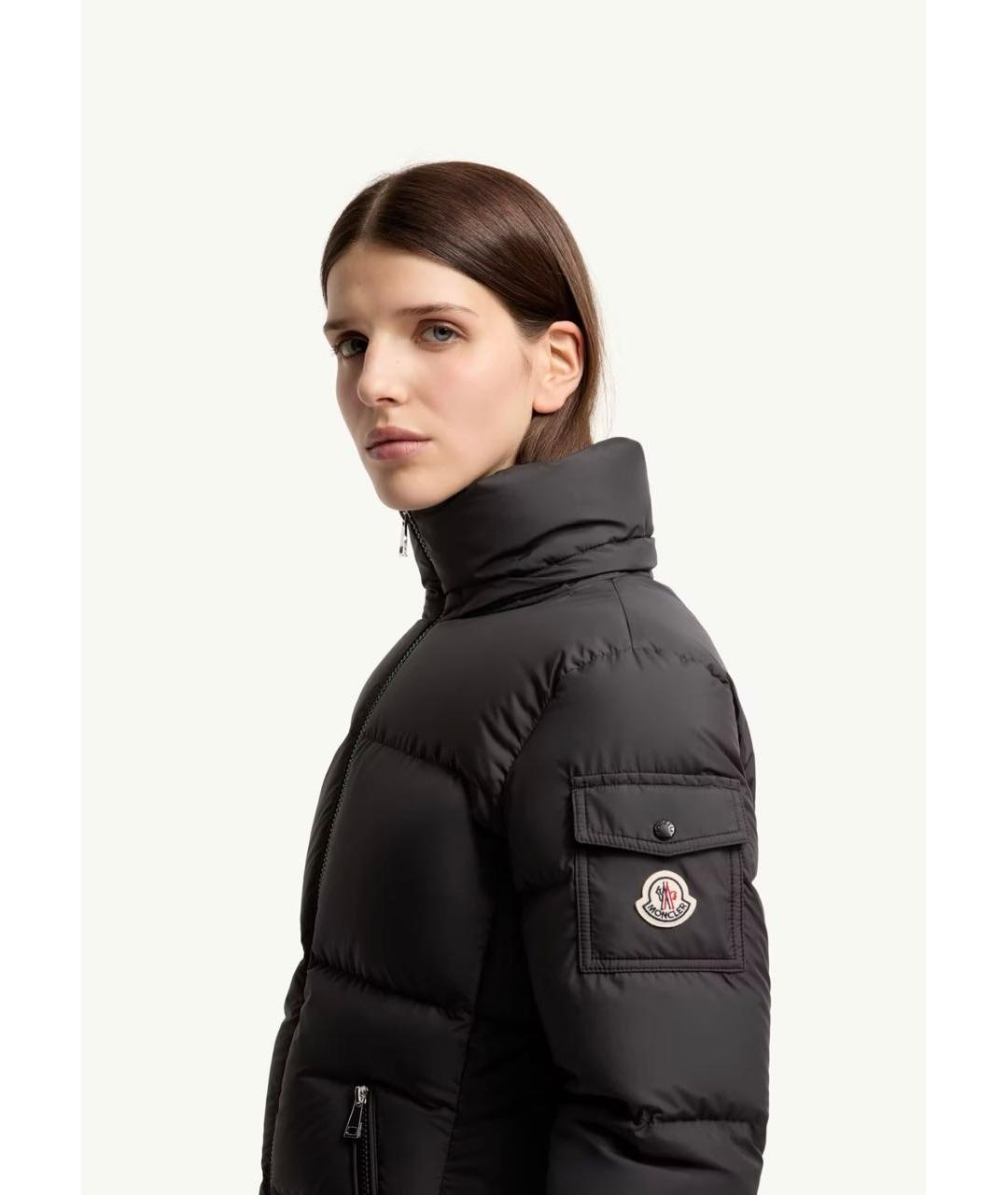 MONCLER Черная куртка, фото 3