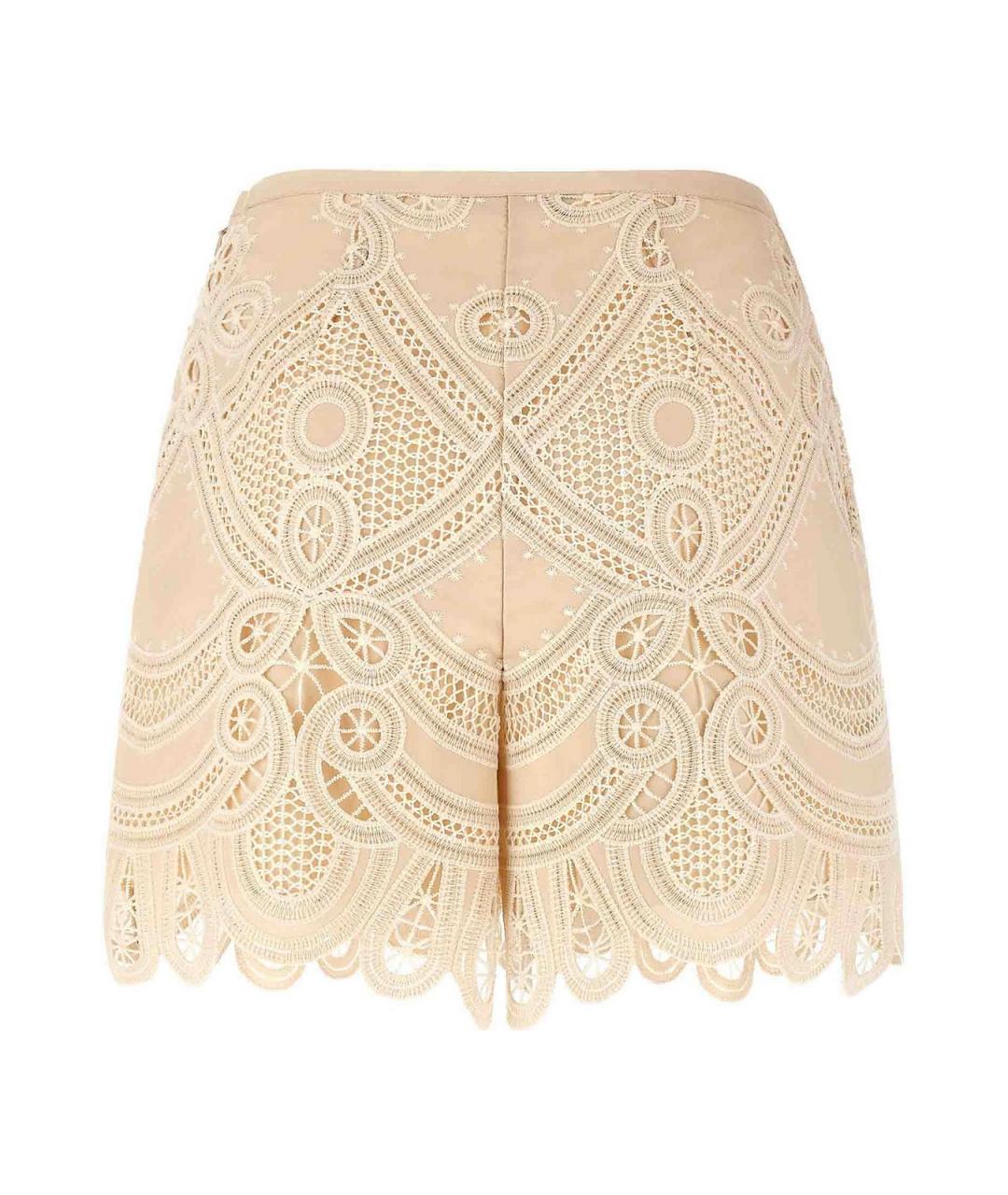 ELIE SAAB Бежевые шорты, фото 2