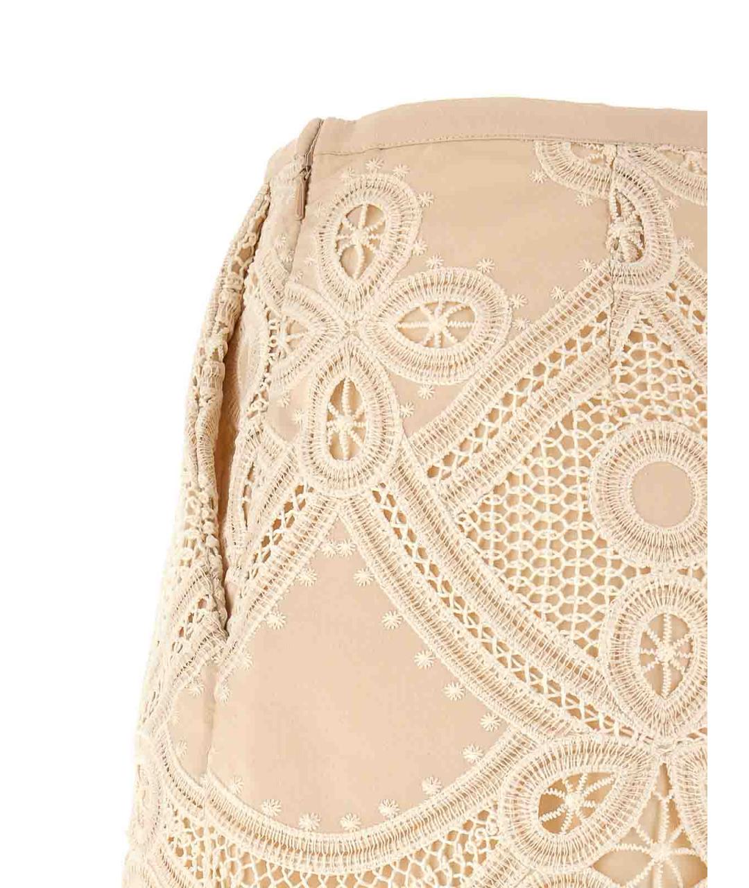 ELIE SAAB Бежевые шорты, фото 4