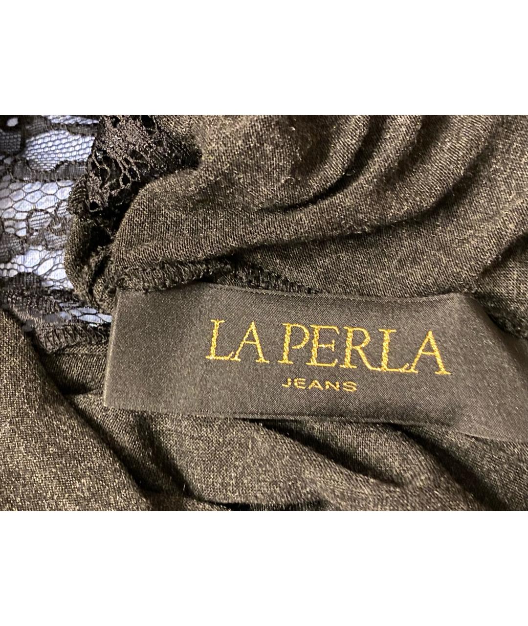 LA PERLA Серый шерстяной джемпер / свитер, фото 6