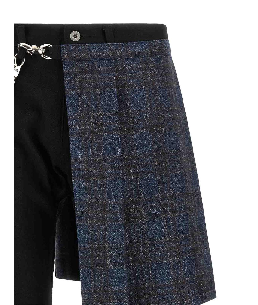 JUNYA WATANABE Черные хлопковые прямые джинсы, фото 4