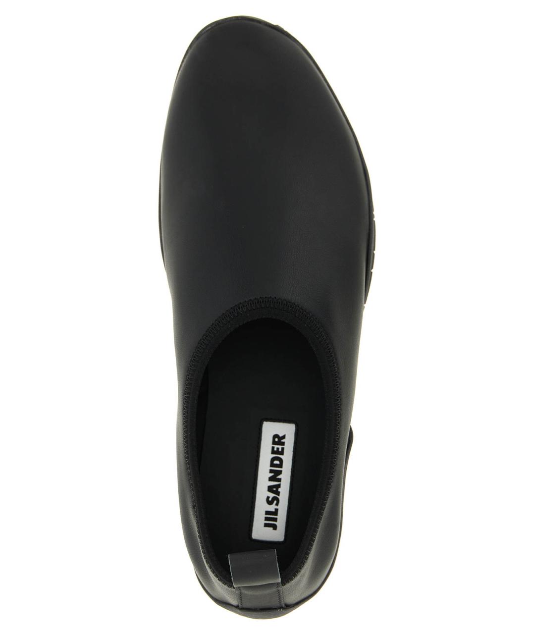 JIL SANDER Черные слипоны, фото 4