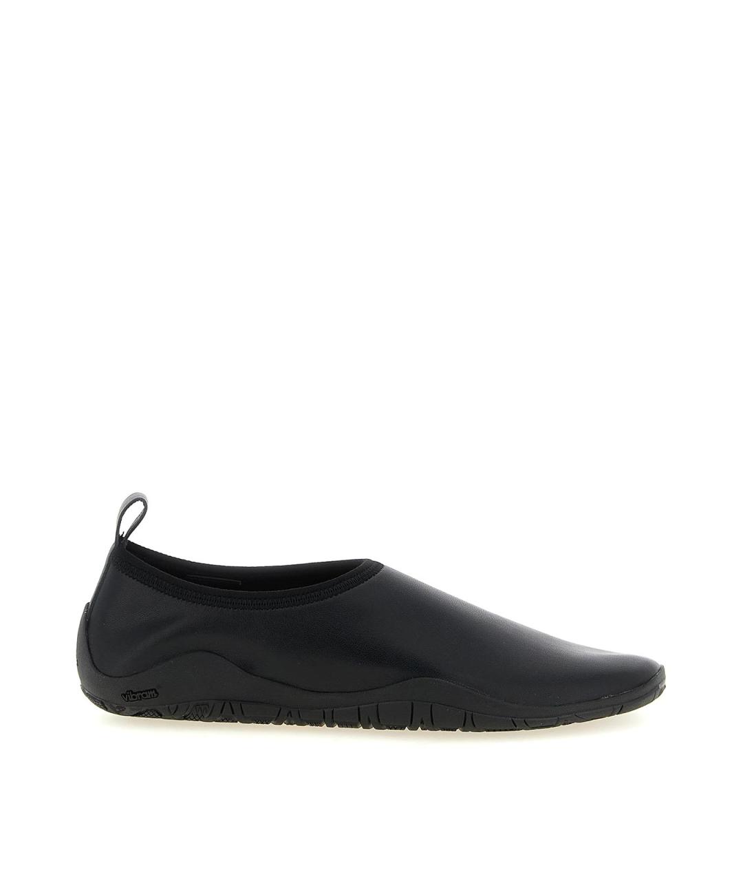 JIL SANDER Черные слипоны, фото 1