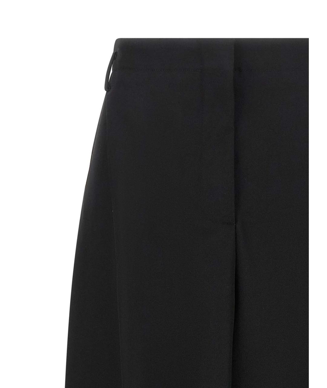 JACQUEMUS Черные шерстяные брюки широкие, фото 3