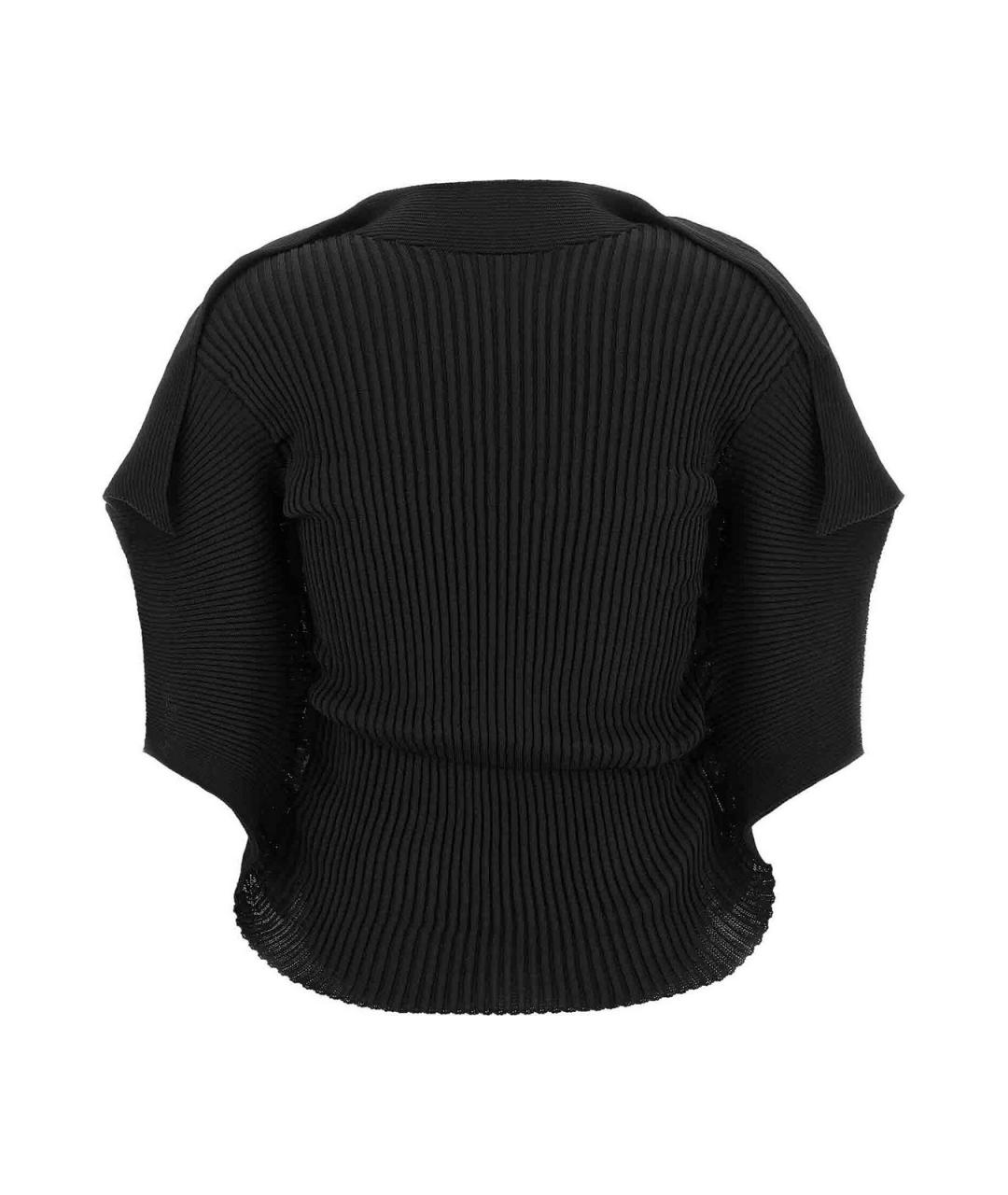 ISSEY MIYAKE Черная полиэстеровая футболка, фото 2