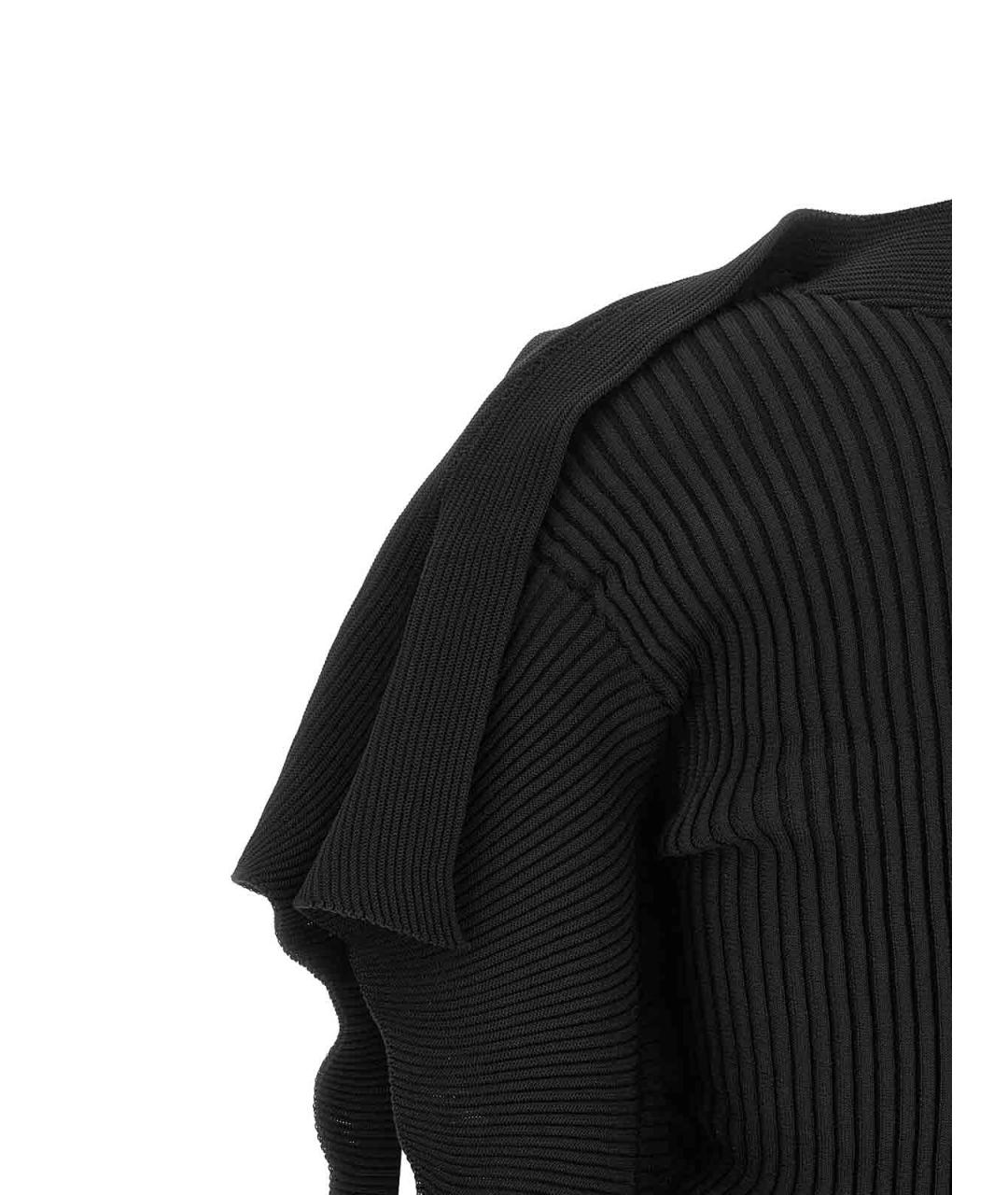 ISSEY MIYAKE Черная полиэстеровая футболка, фото 4