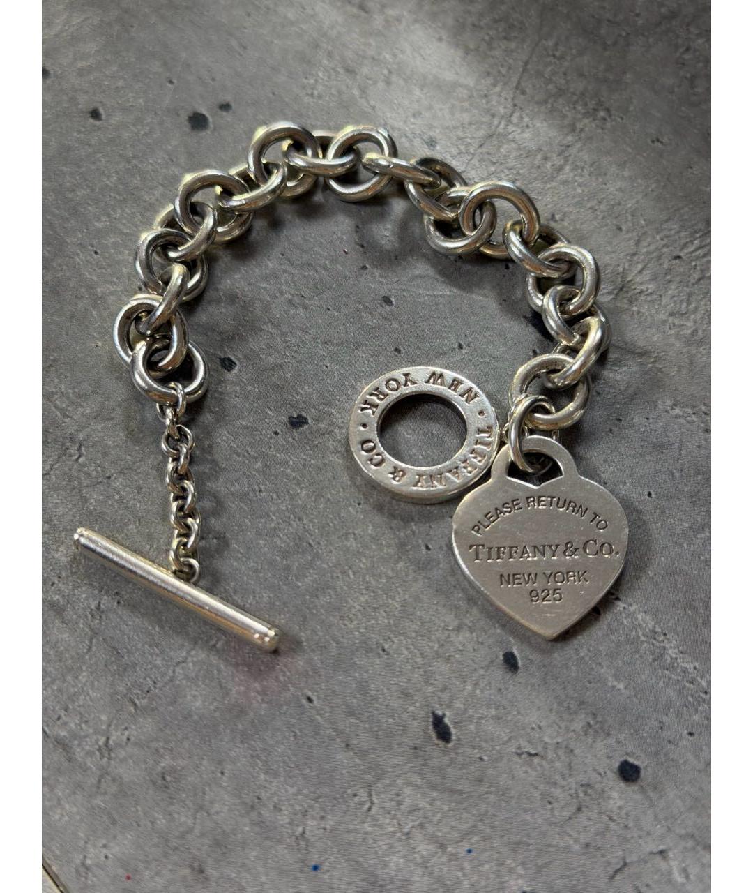TIFFANY&CO Серебряный серебряный браслет, фото 3