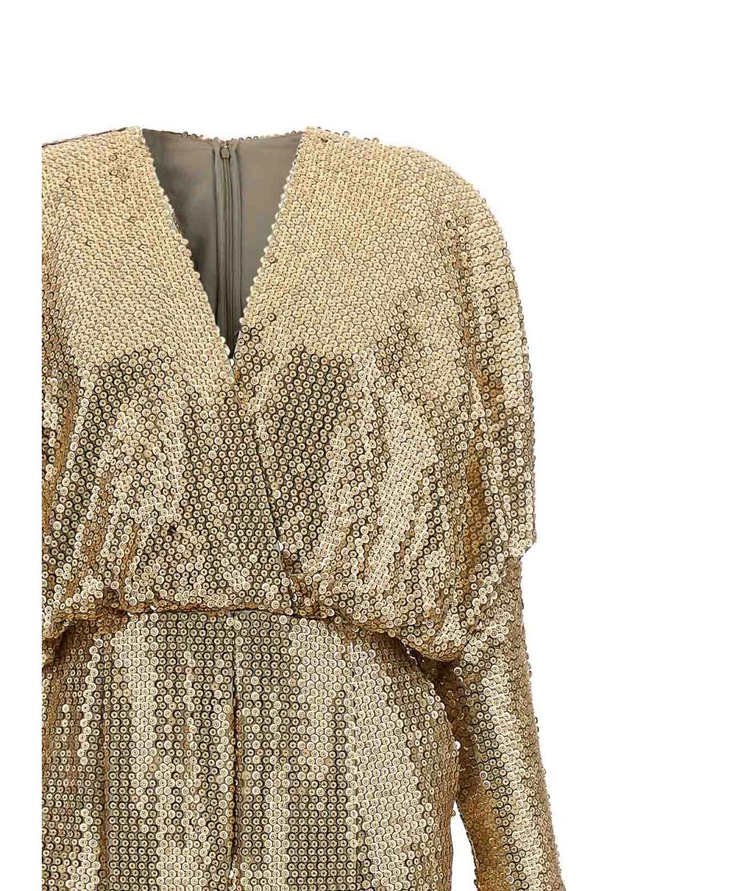 ELIE SAAB Золотой комбинезон, фото 3
