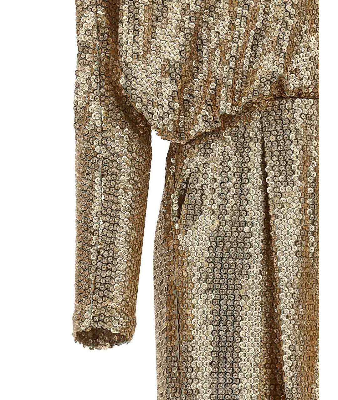 ELIE SAAB Золотой комбинезон, фото 4