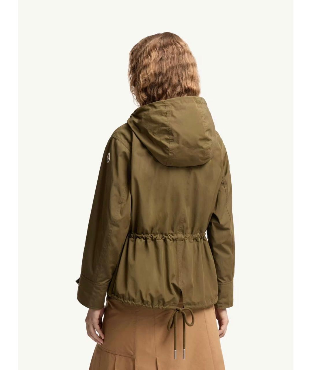 MONCLER Хаки парка, фото 5