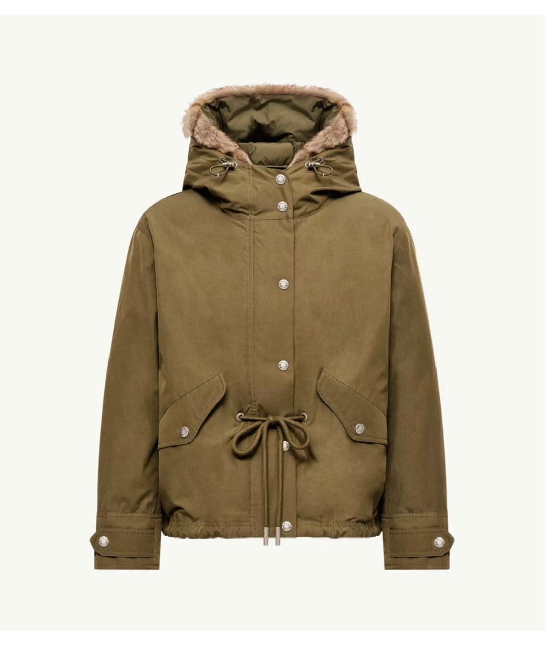 MONCLER Хаки парка, фото 7