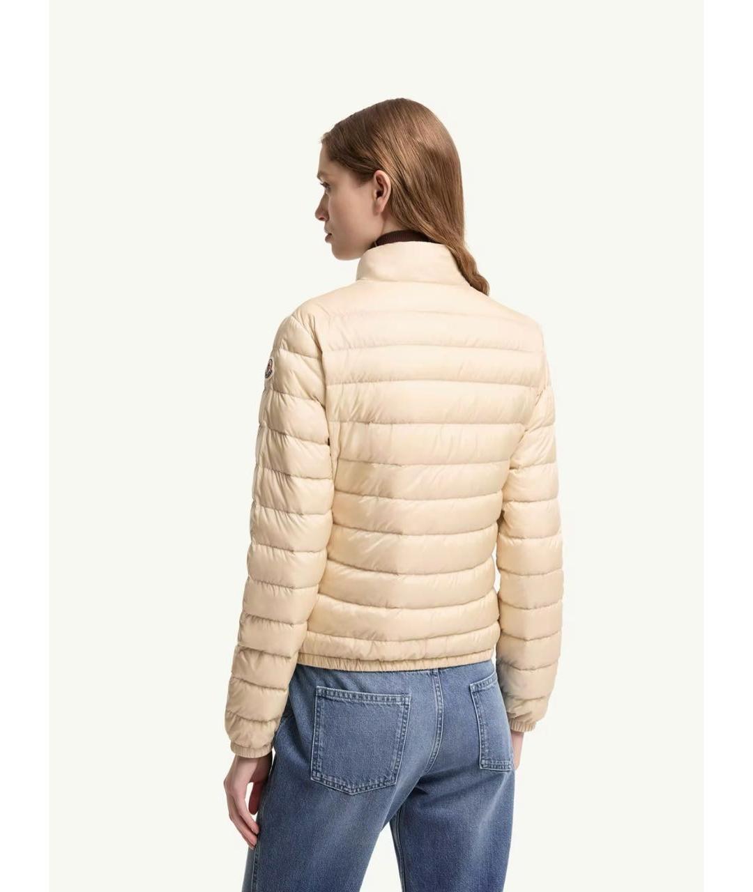 MONCLER Бежевая куртка, фото 5