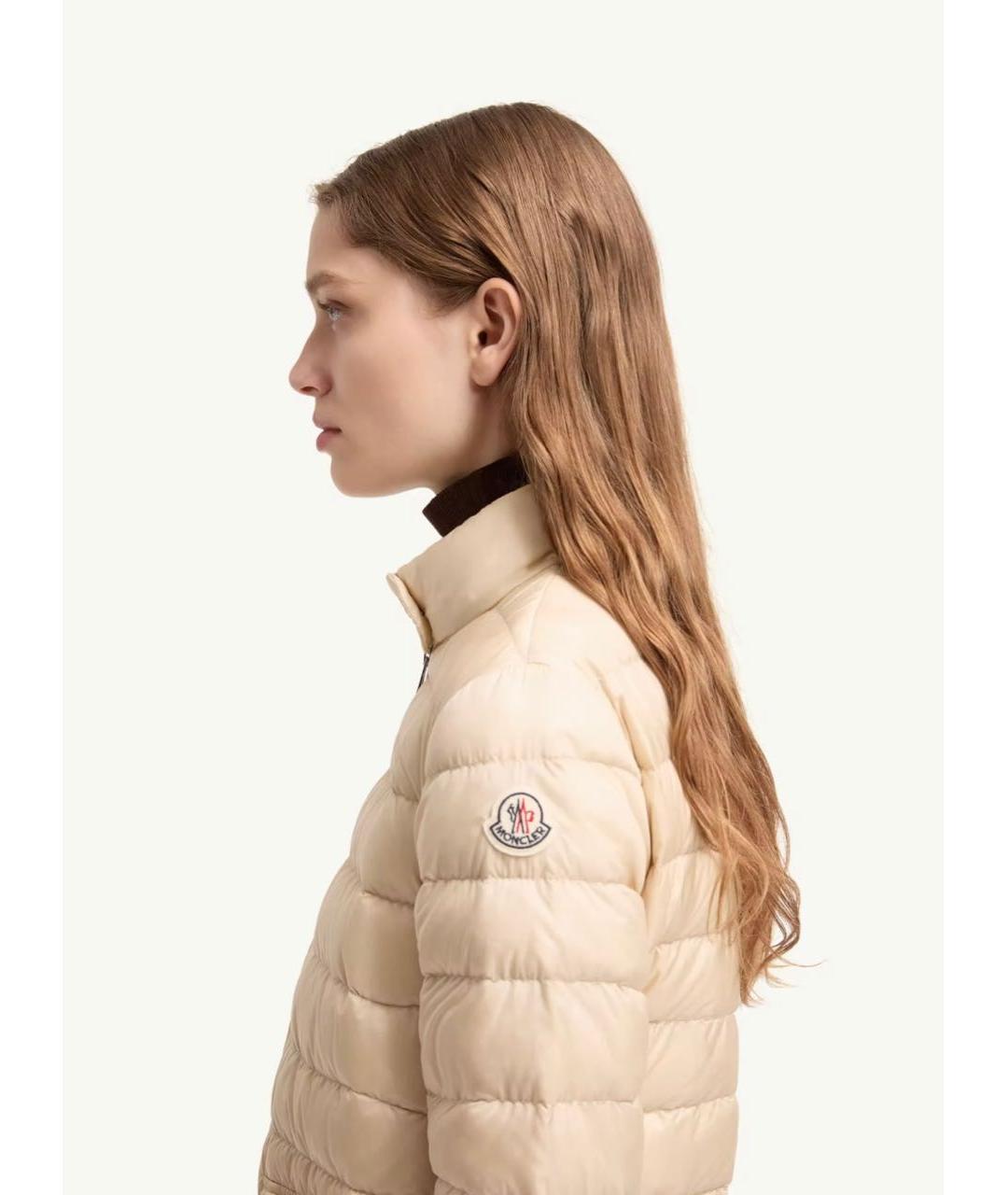 MONCLER Бежевая куртка, фото 3