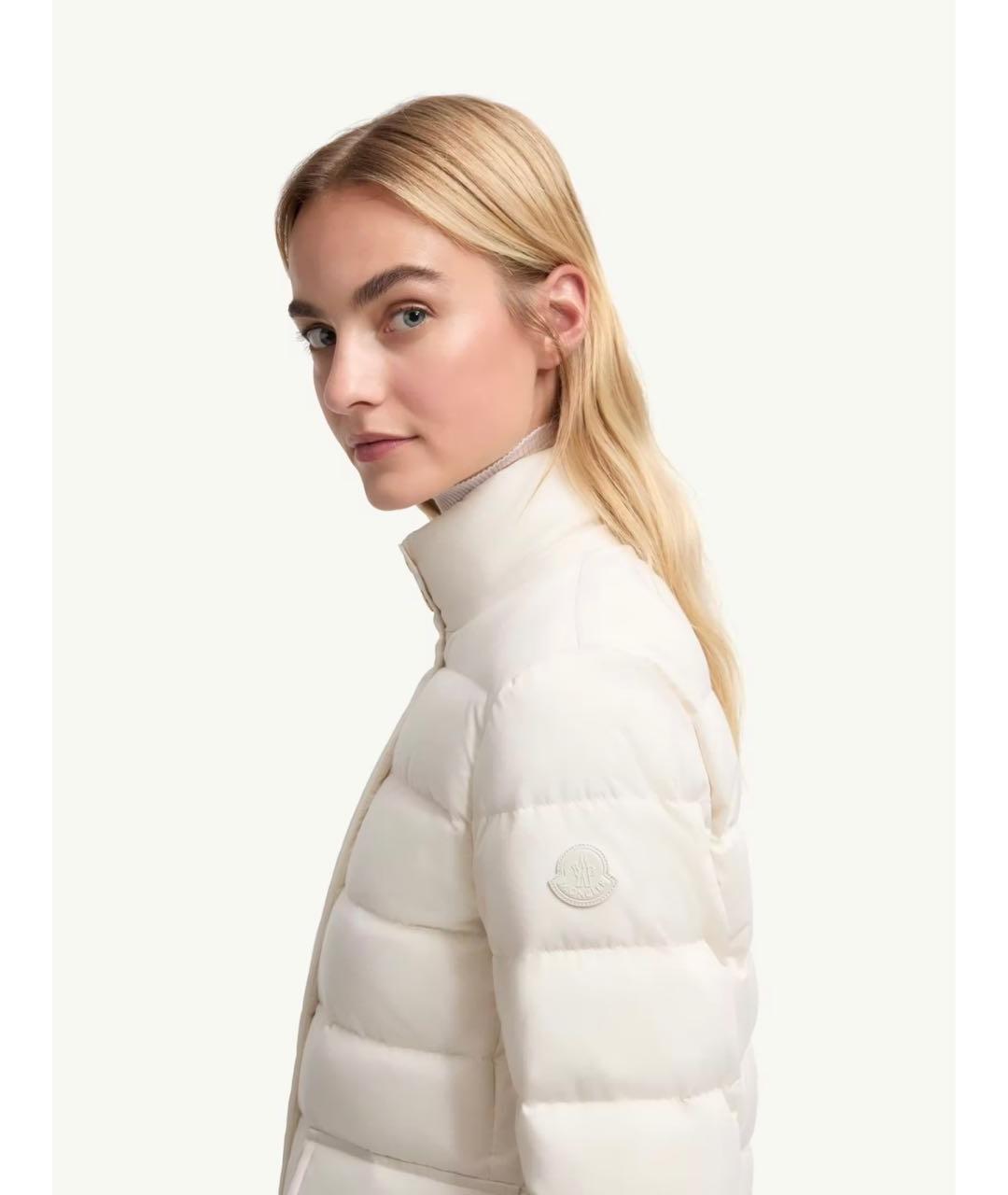 MONCLER Белая куртка, фото 3