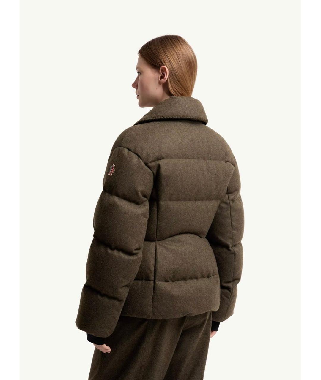 MONCLER Хаки куртка, фото 5