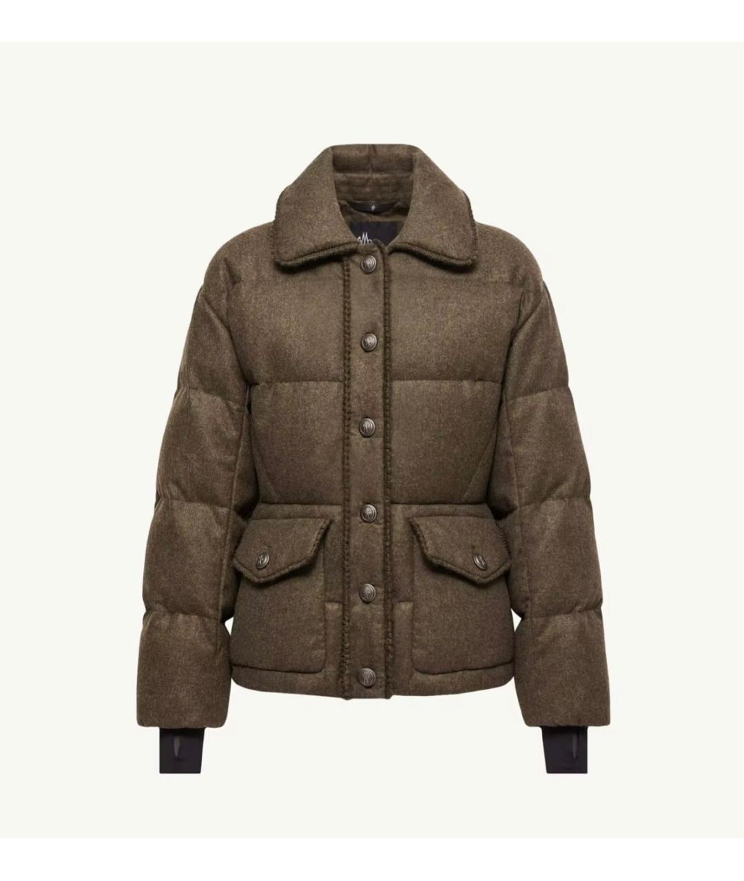 MONCLER Хаки куртка, фото 6