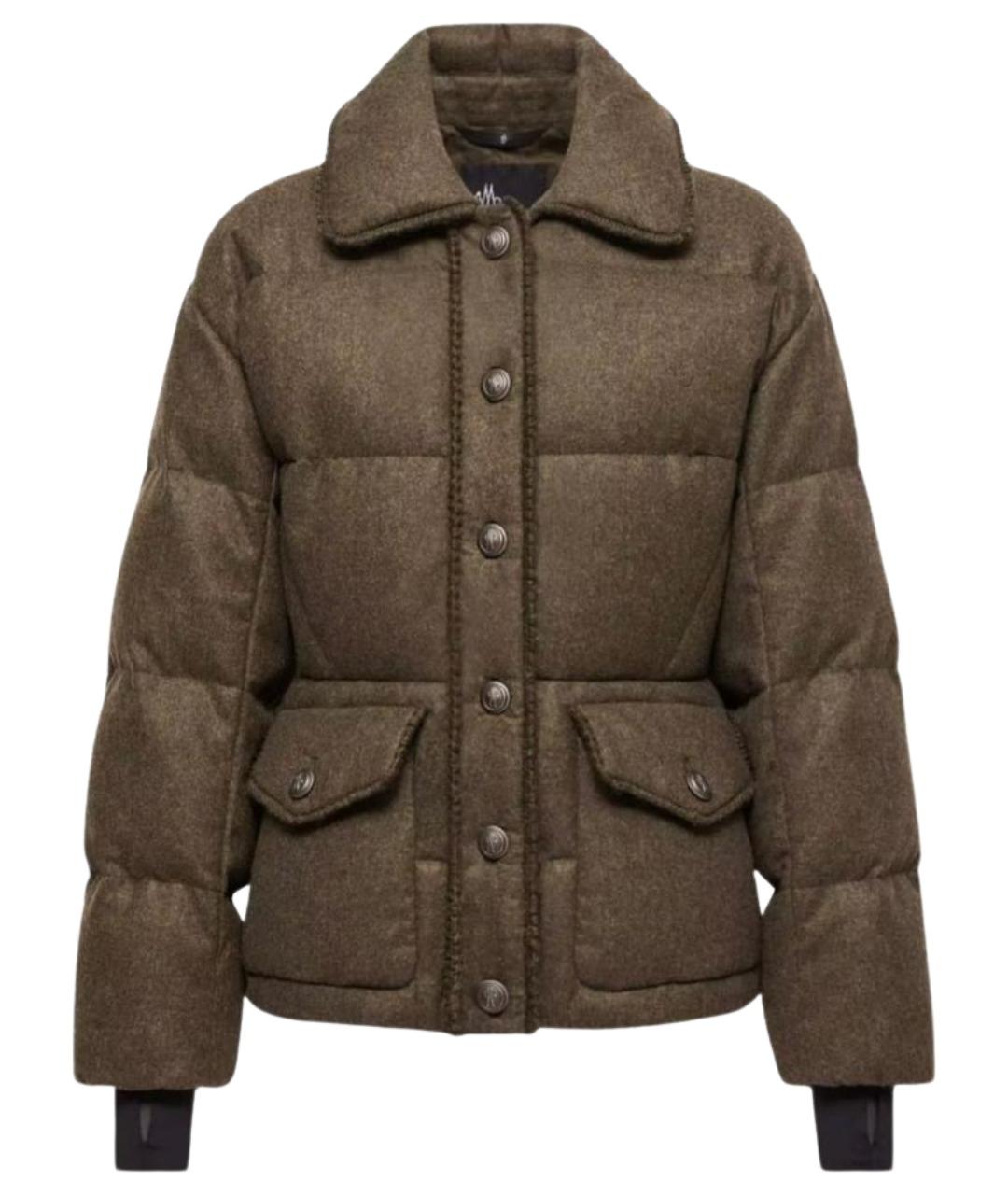 MONCLER Хаки куртка, фото 1