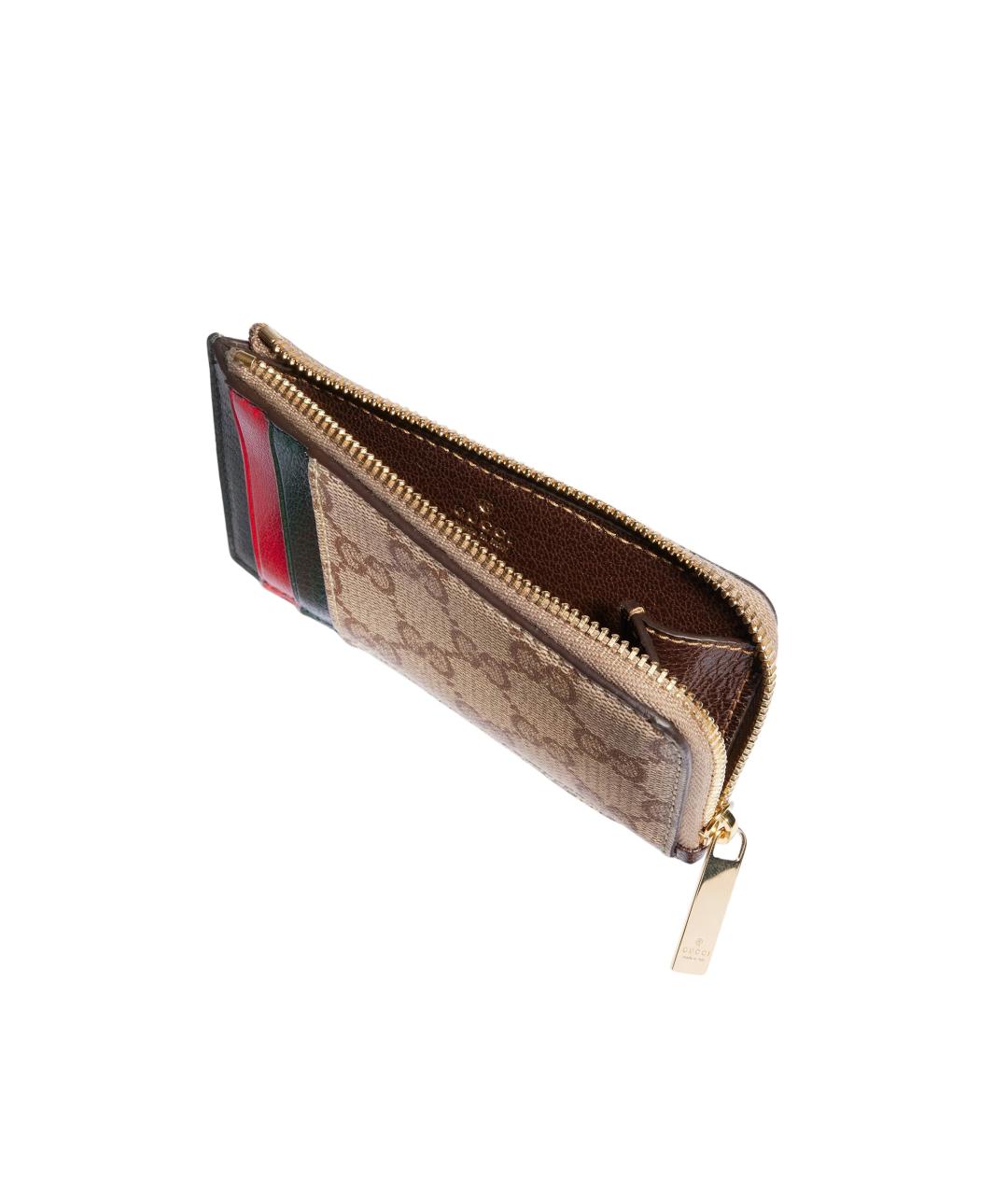GUCCI Бежевый кошелек, фото 4