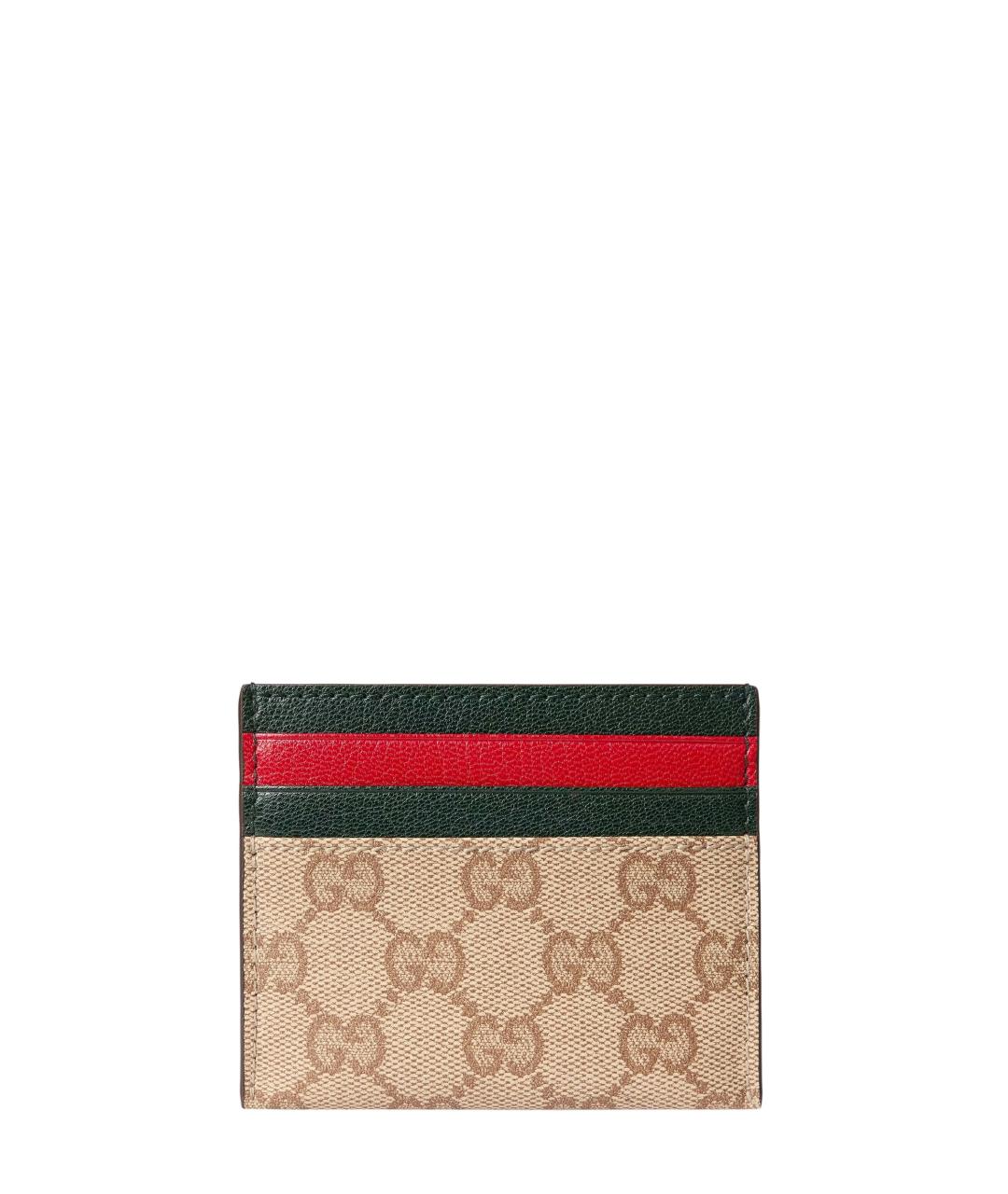 GUCCI Бежевый кардхолдер, фото 1