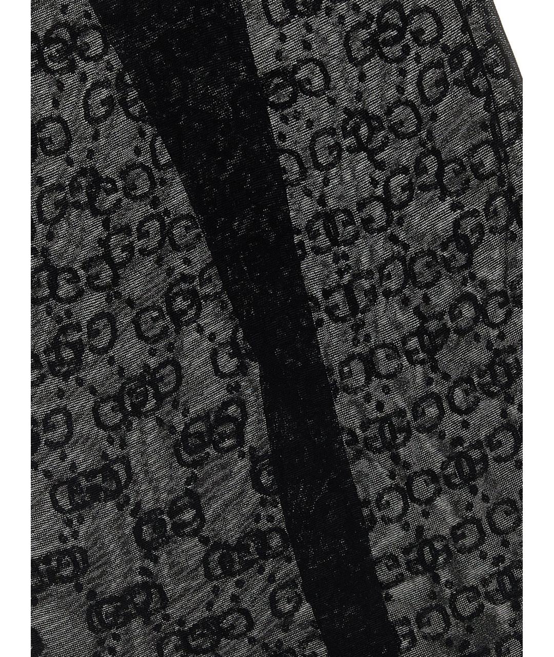GUCCI Черные носки, чулки и колготы, фото 2
