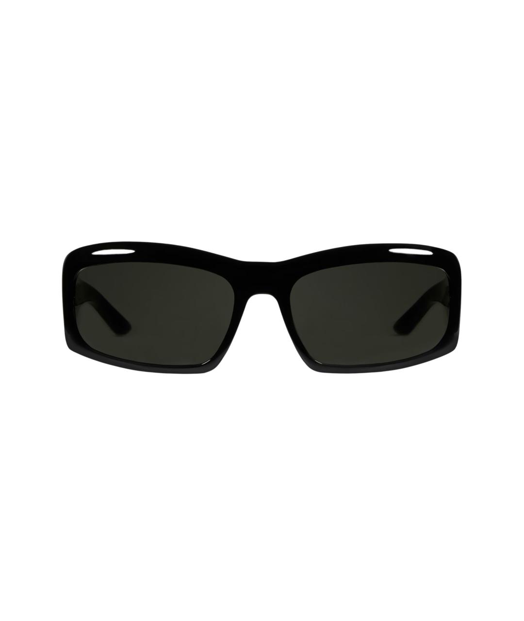 GUCCI Черные пластиковые солнцезащитные очки, фото 4